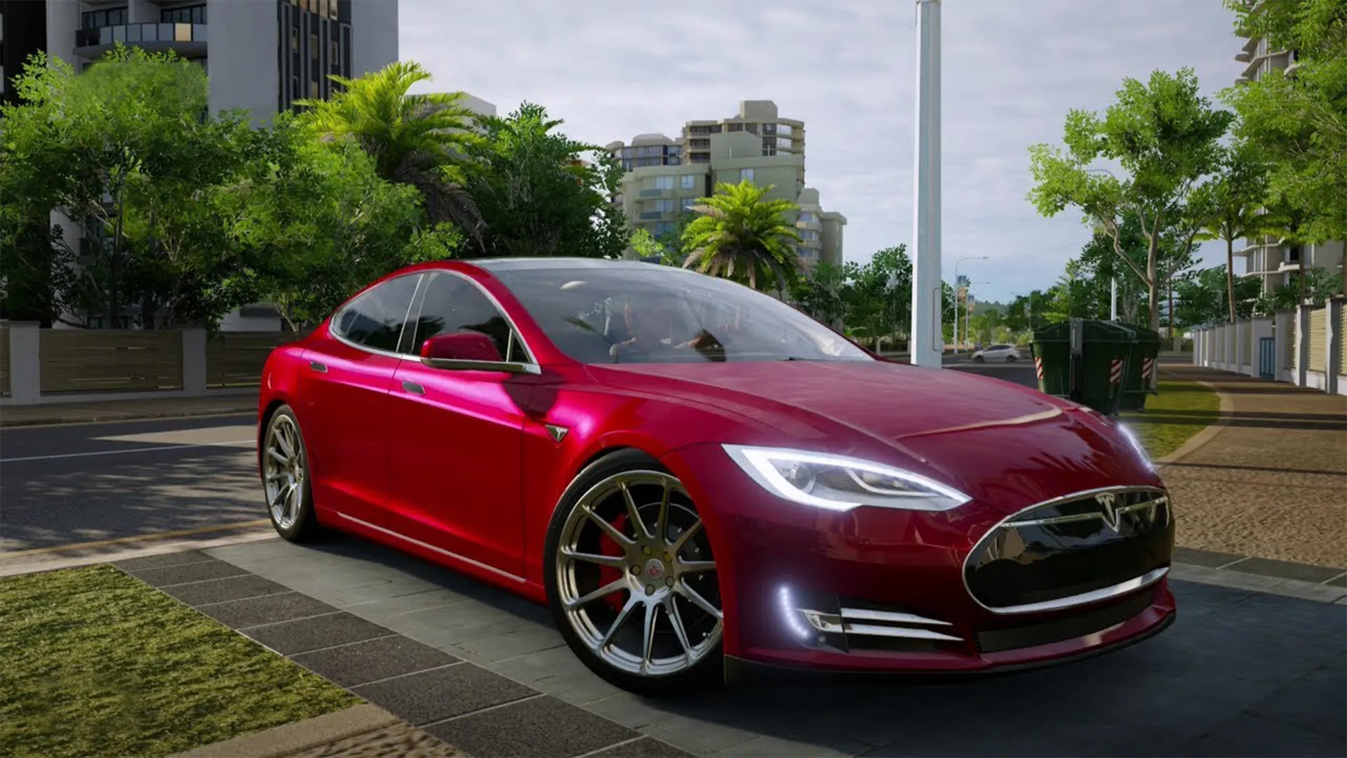 Tesla Model S Drive Simulator | Indus Appstore | Screenshot