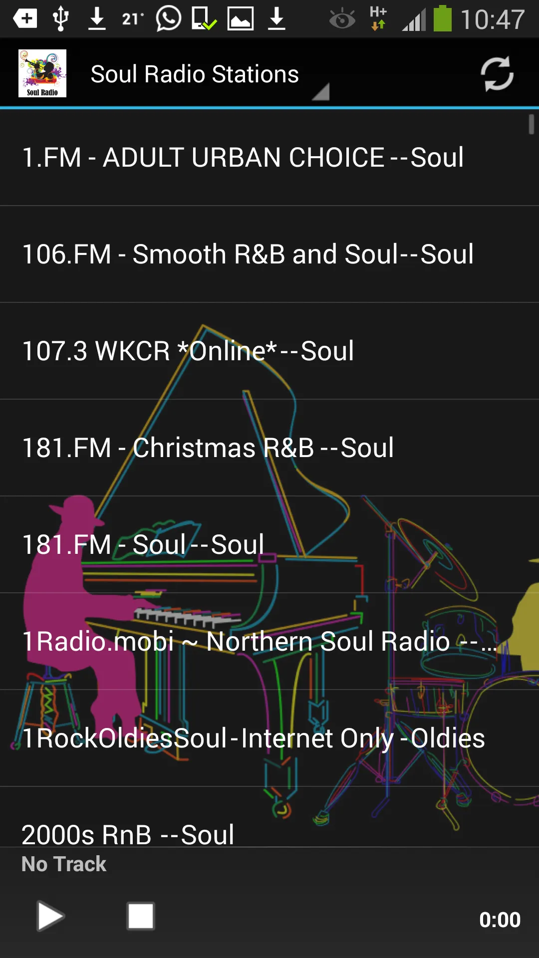 Soul Radio Stations | Indus Appstore | Screenshot