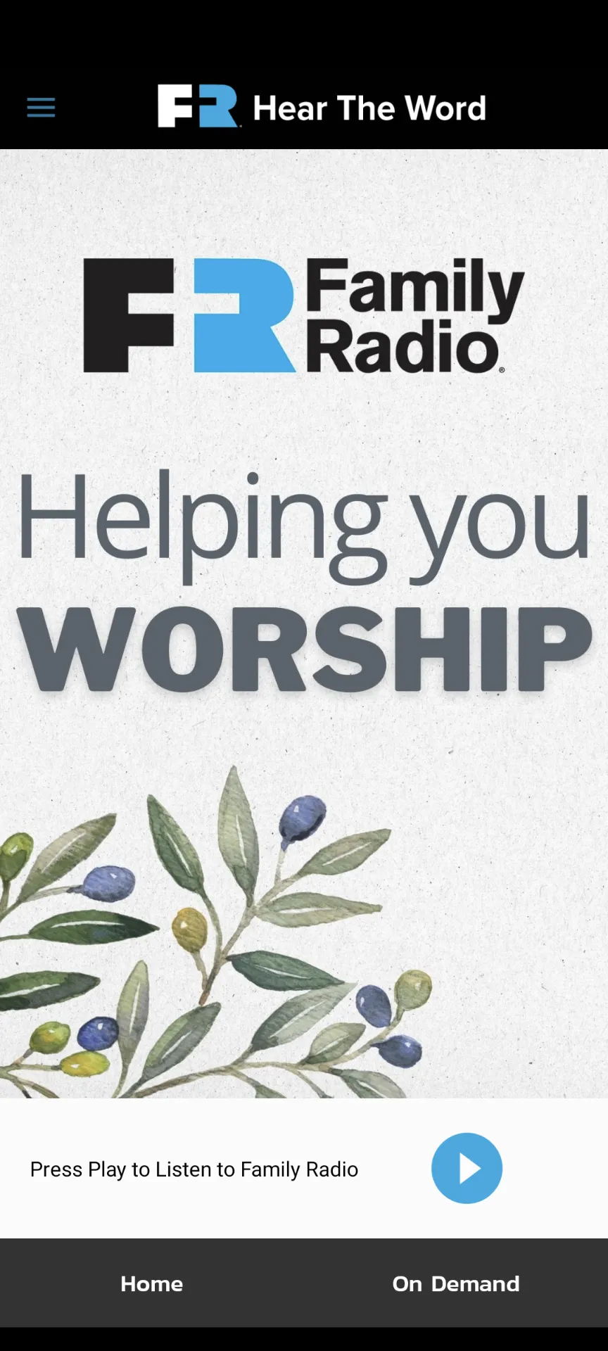 Family Radio: Hymns & Teaching | Indus Appstore | Screenshot