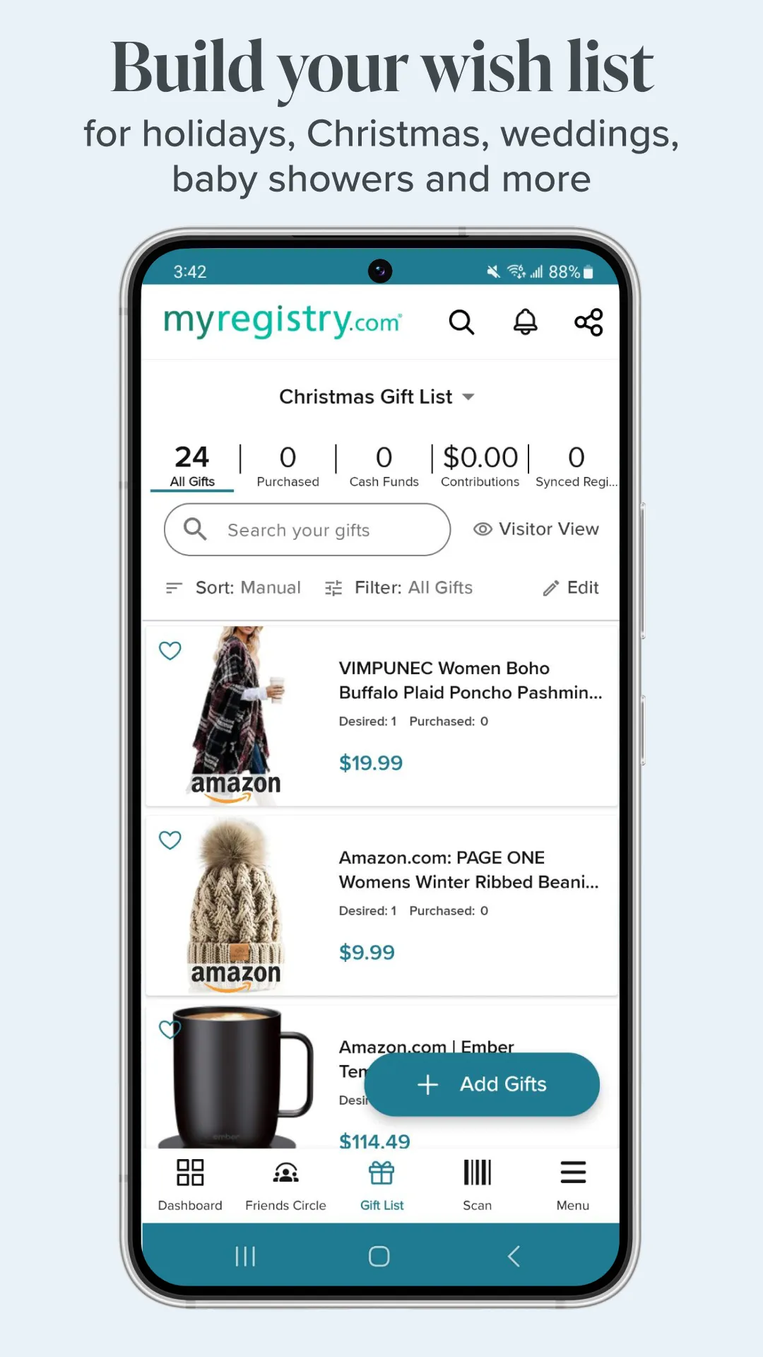 MyRegistry- Universal Giftlist | Indus Appstore | Screenshot