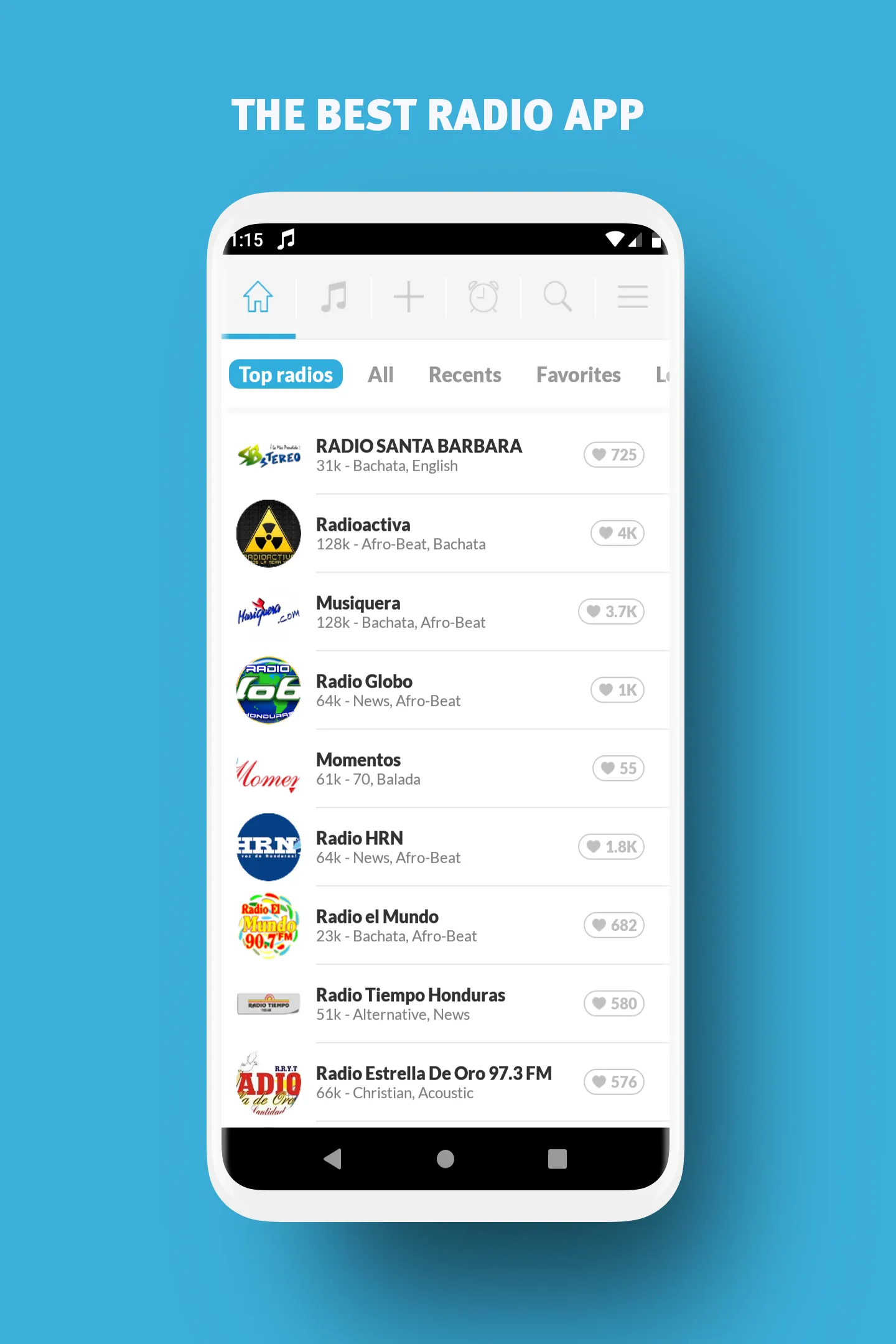 Radio Honduras - Radio FM | Indus Appstore | Screenshot