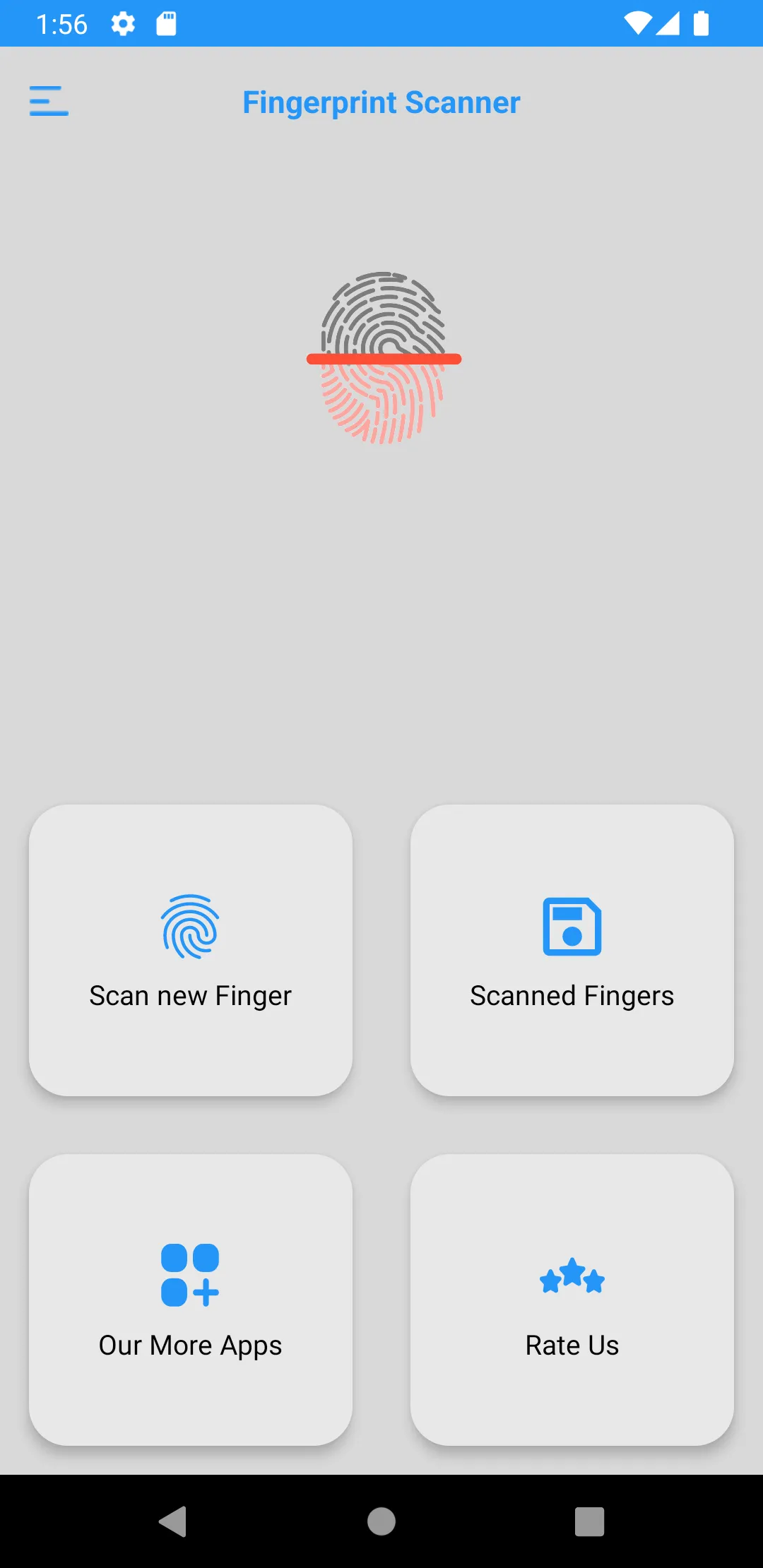 Fingerprint Scanner Pro | Indus Appstore | Screenshot