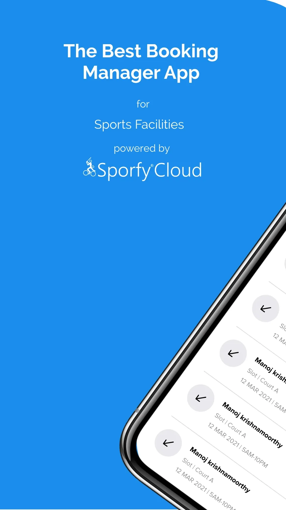 Sporfy Booking Manager | Indus Appstore | Screenshot