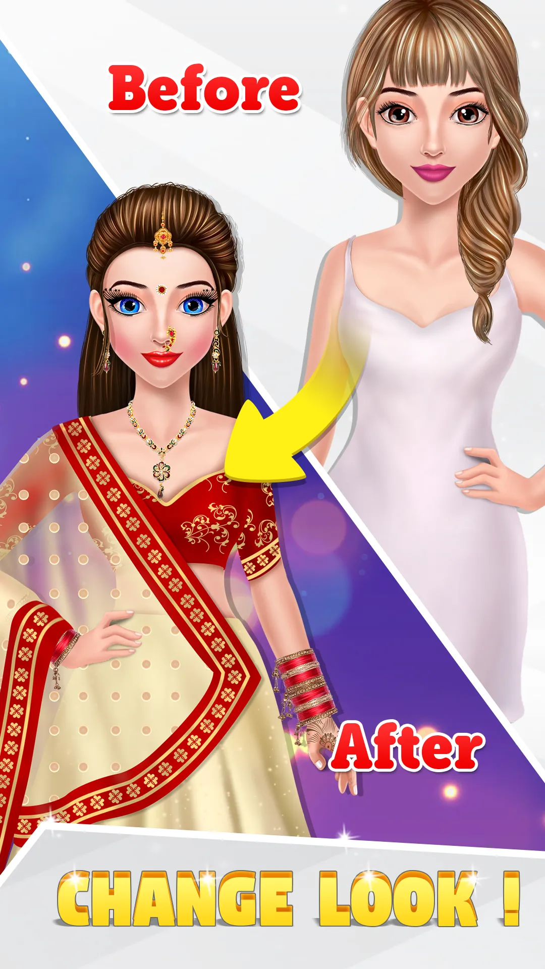 Indian Wedding: DressUp Makeup | Indus Appstore | Screenshot