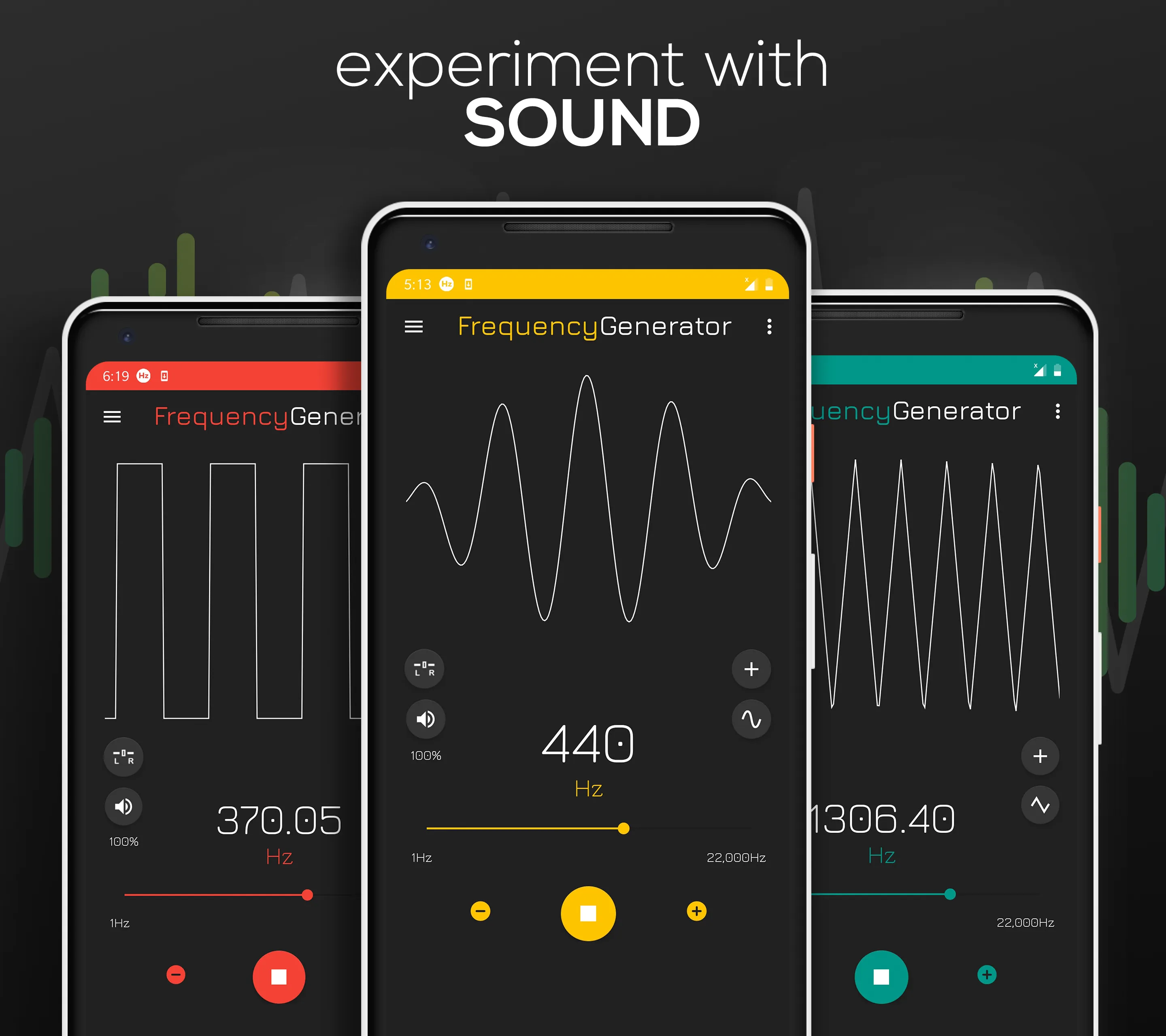 Frequency Sound Generator | Indus Appstore | Screenshot