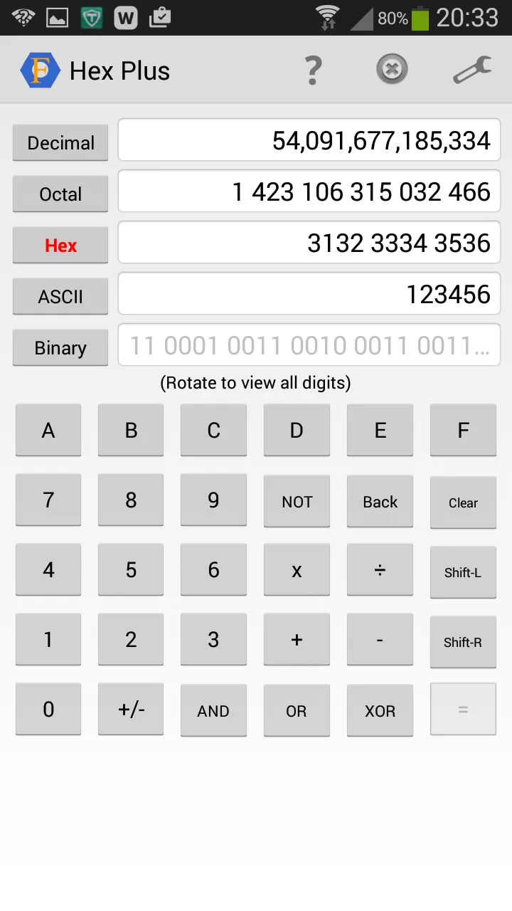 Hex Converter Plus | Indus Appstore | Screenshot