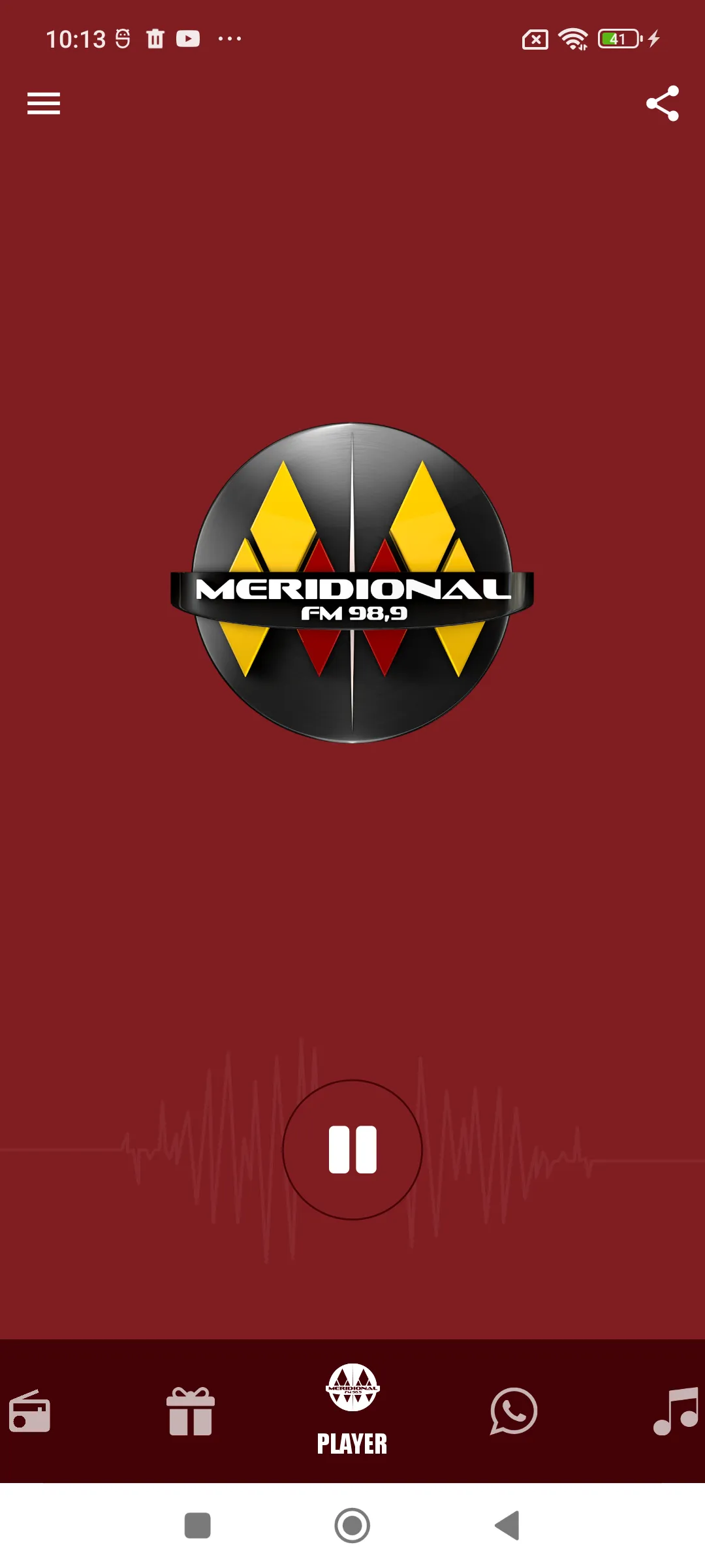 Meridional FM | Indus Appstore | Screenshot