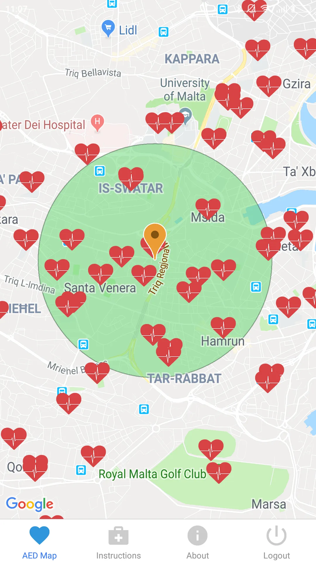 AED Malta | Indus Appstore | Screenshot