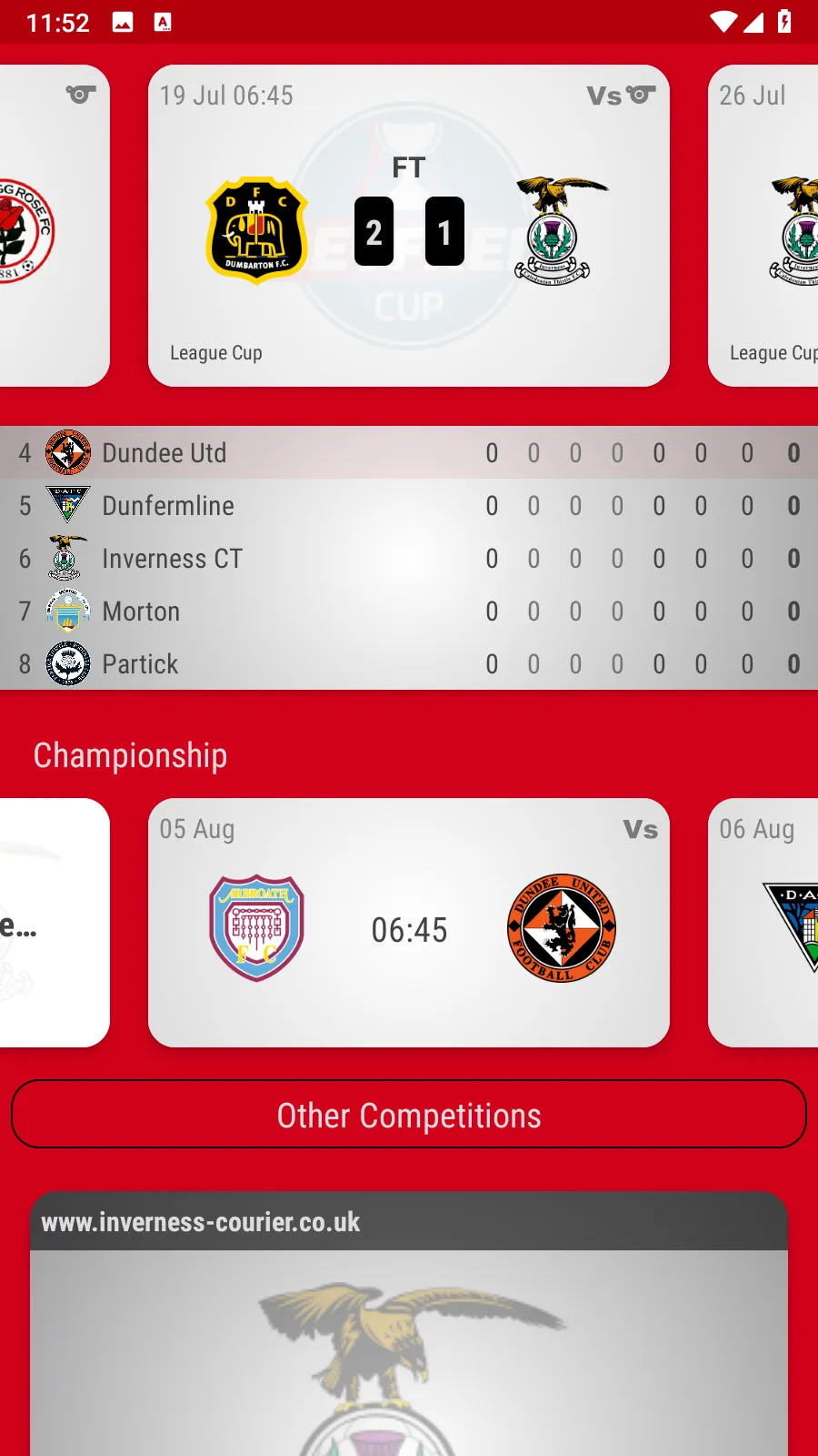 Caley Thistle Fan App | Indus Appstore | Screenshot