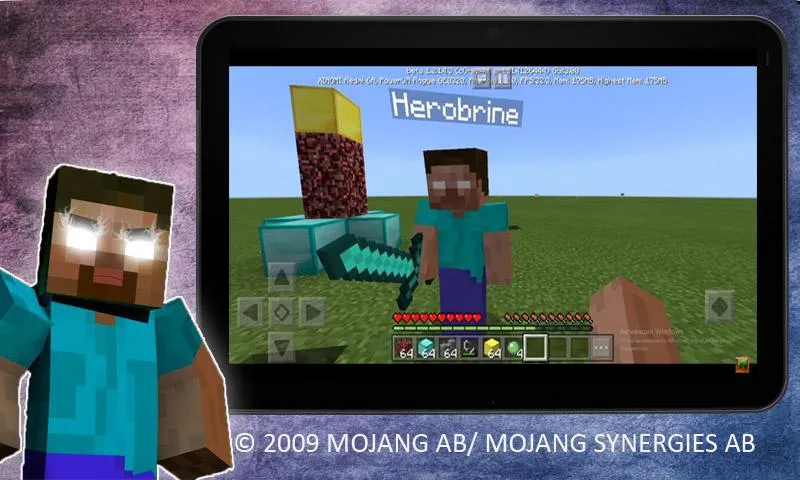 Herobrine Mod | Indus Appstore | Screenshot