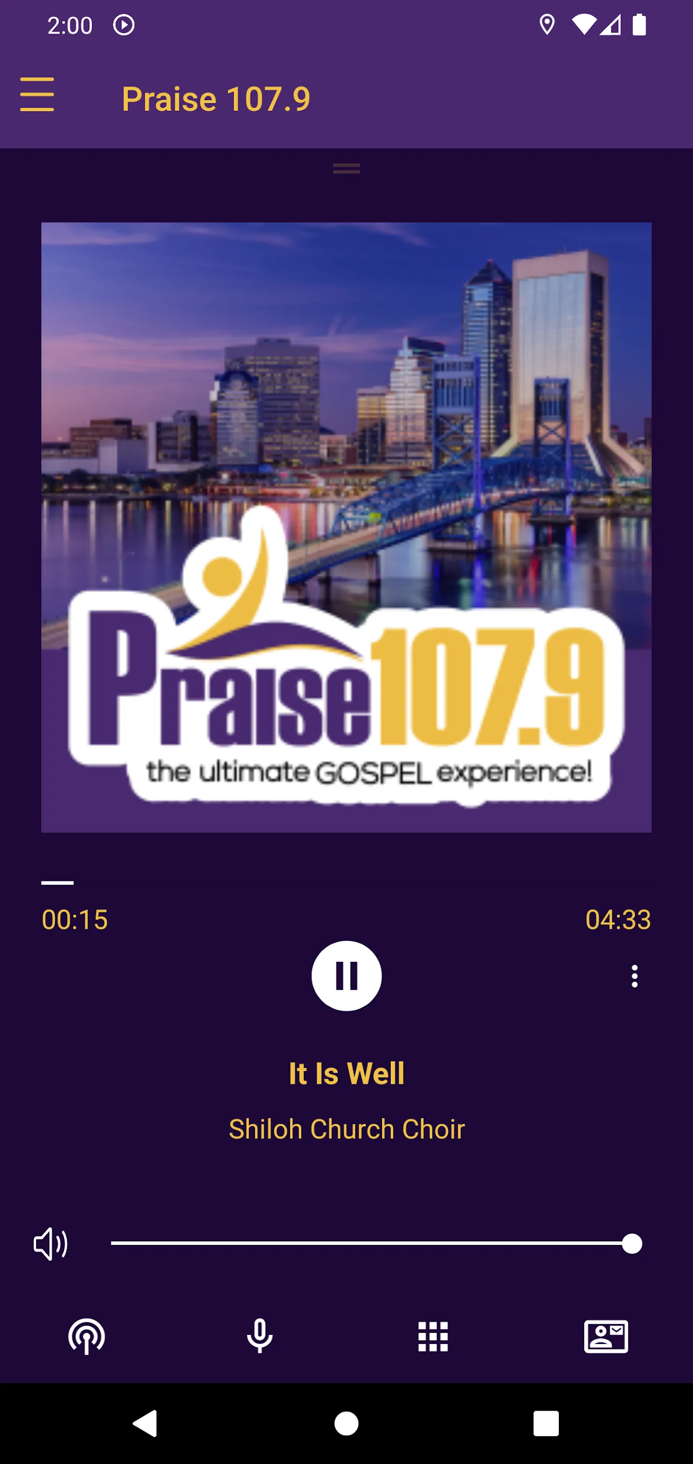 Praise 107.9 | Indus Appstore | Screenshot