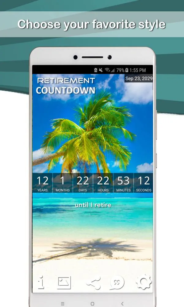 Retirement Countdown | Indus Appstore | Screenshot