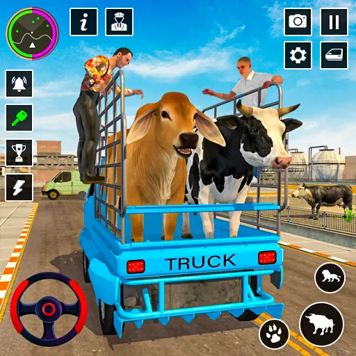 Cargo Animal Truck Driving 3D | Indus Appstore | Screenshot