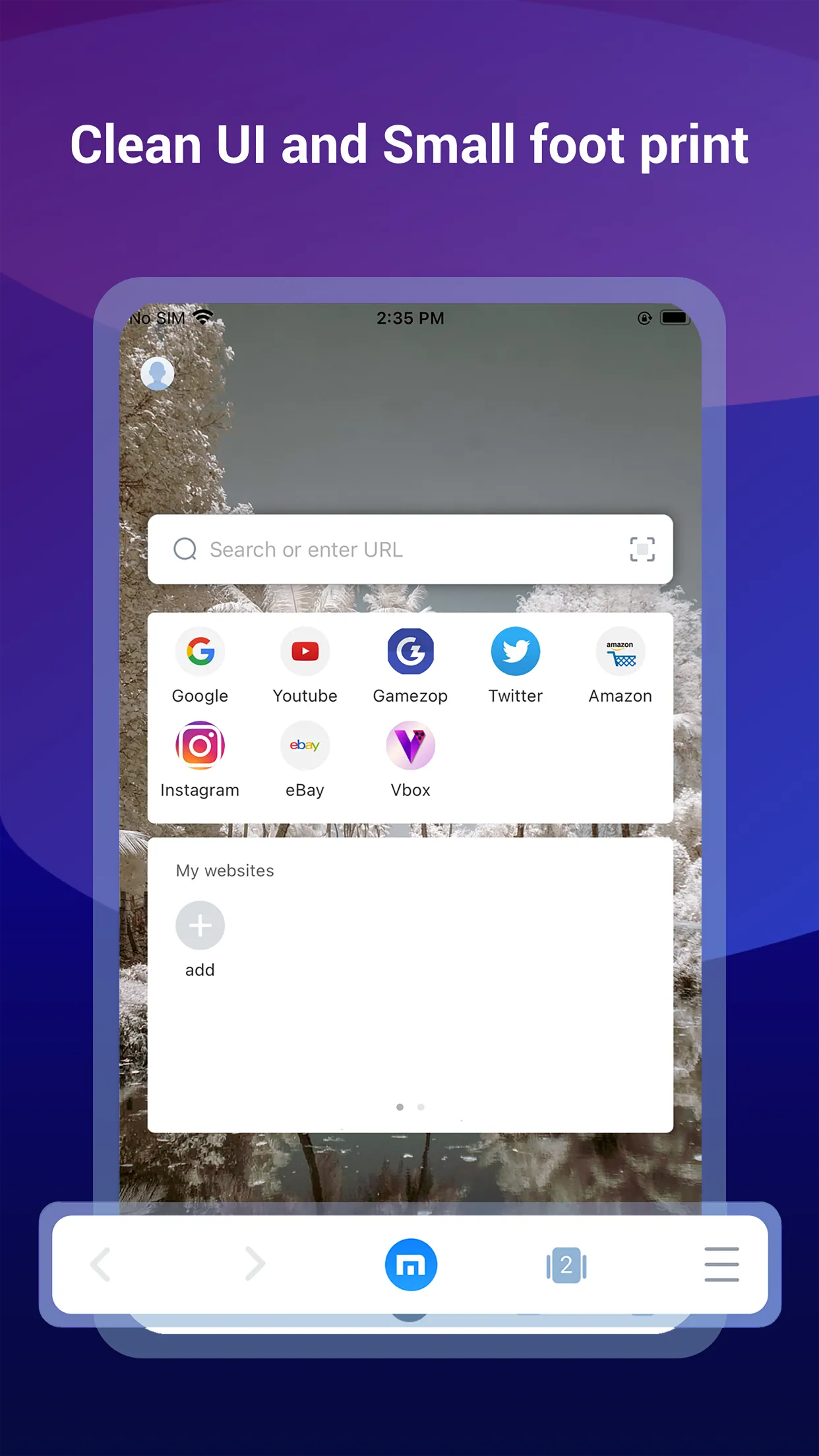 Maxthon browser | Indus Appstore | Screenshot