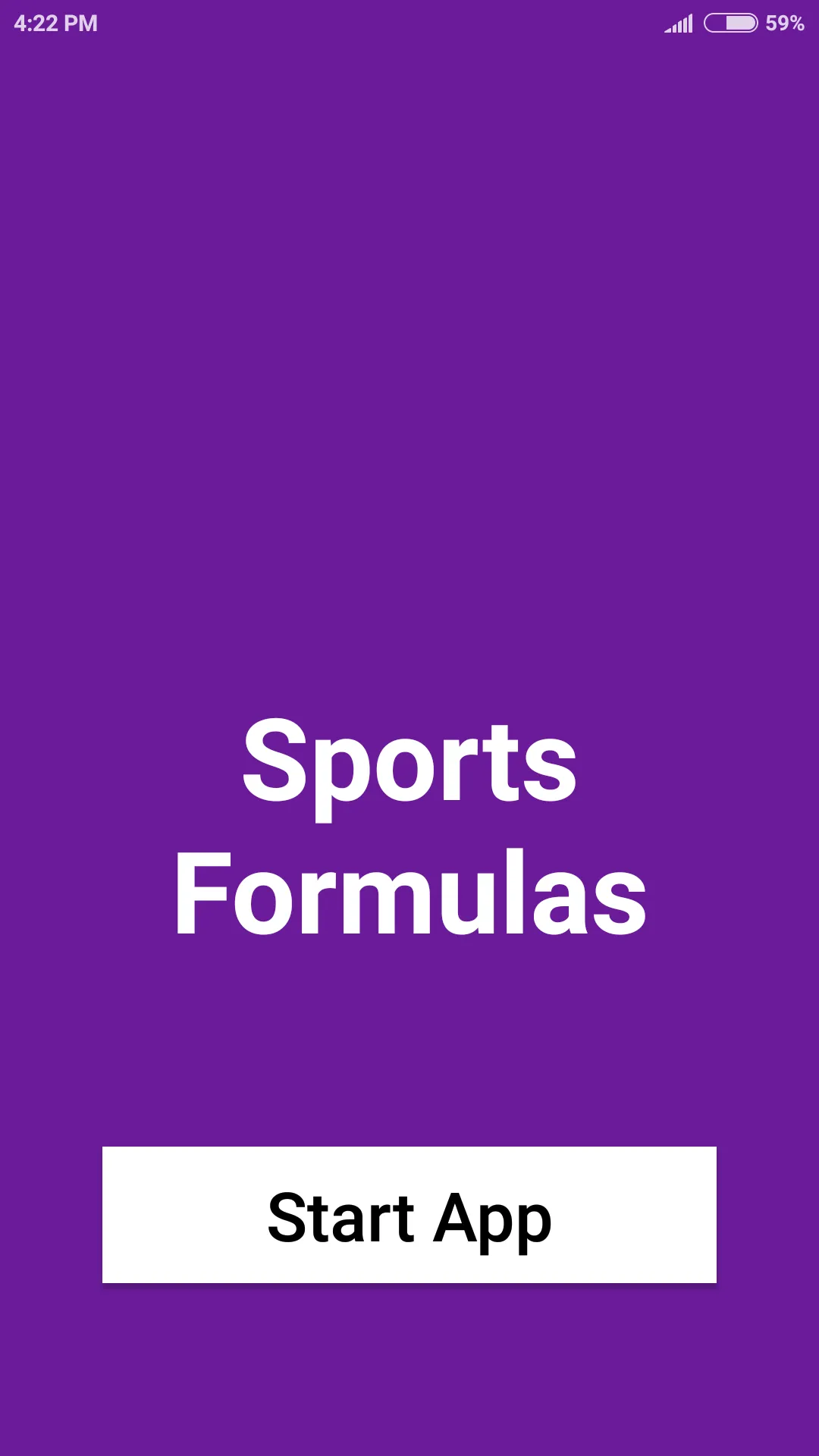 Sports Formulas | Indus Appstore | Screenshot