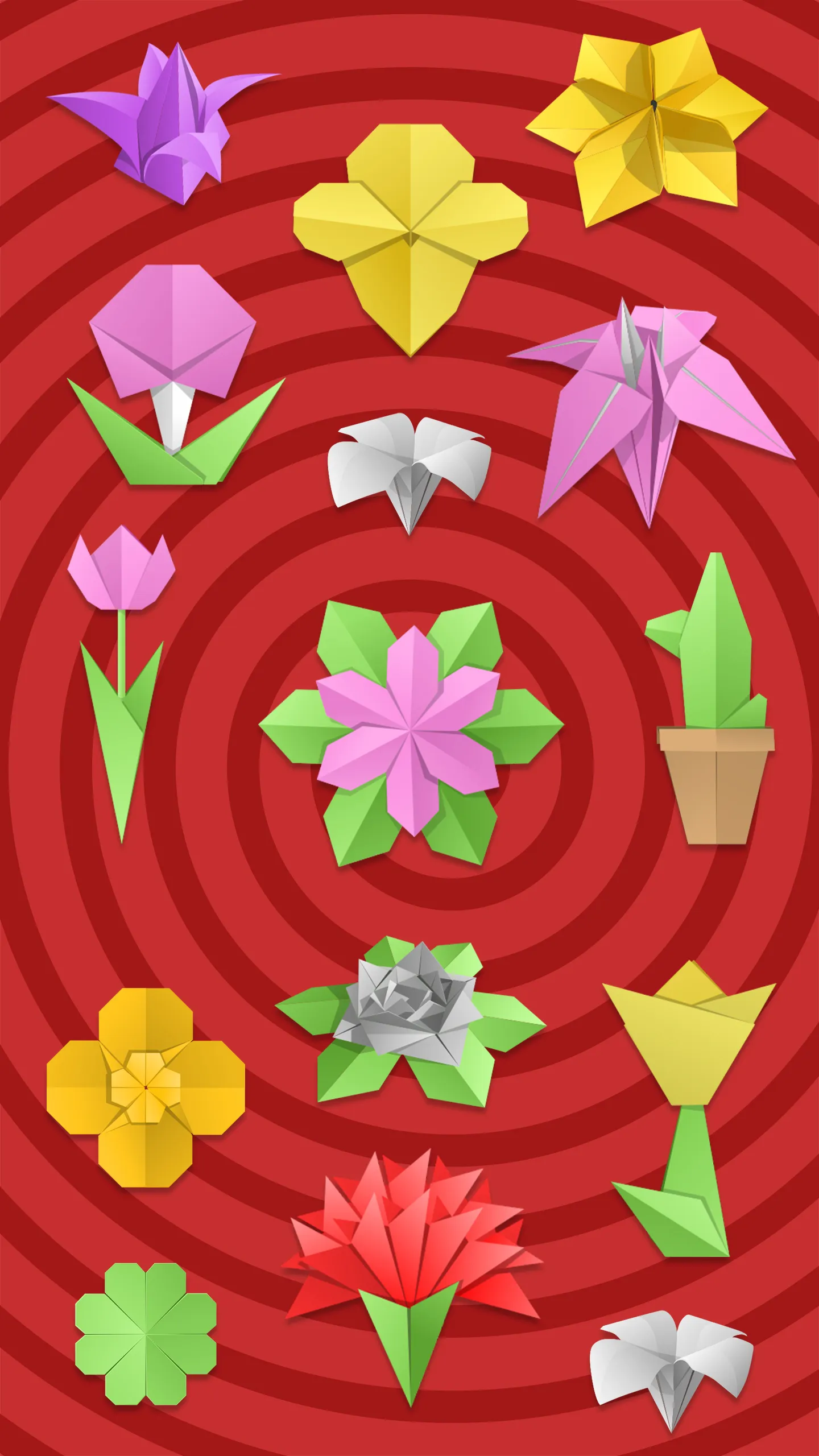 Origami Flowers and Plants | Indus Appstore | Screenshot