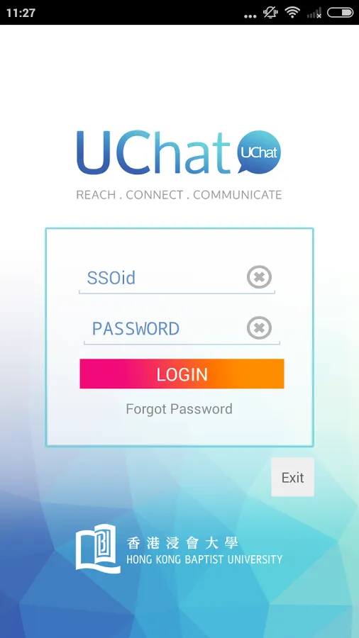 HKBU UChat | Indus Appstore | Screenshot