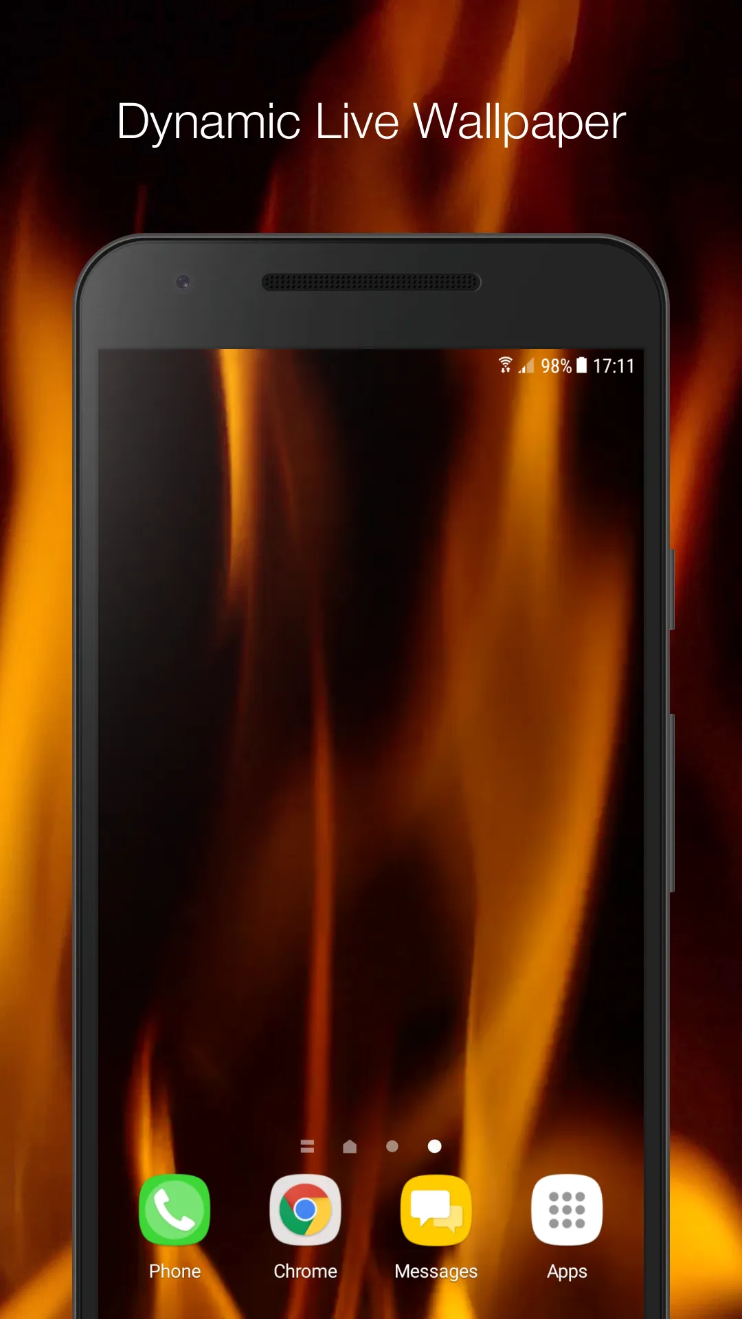 Fire Live Wallpaper | Indus Appstore | Screenshot