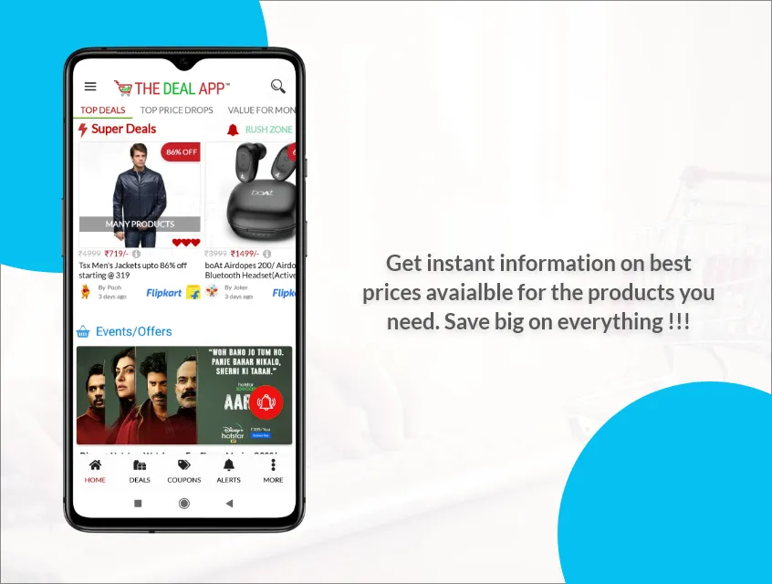 THE DEAL APP - DEALS AND COUPO | Indus Appstore | Screenshot