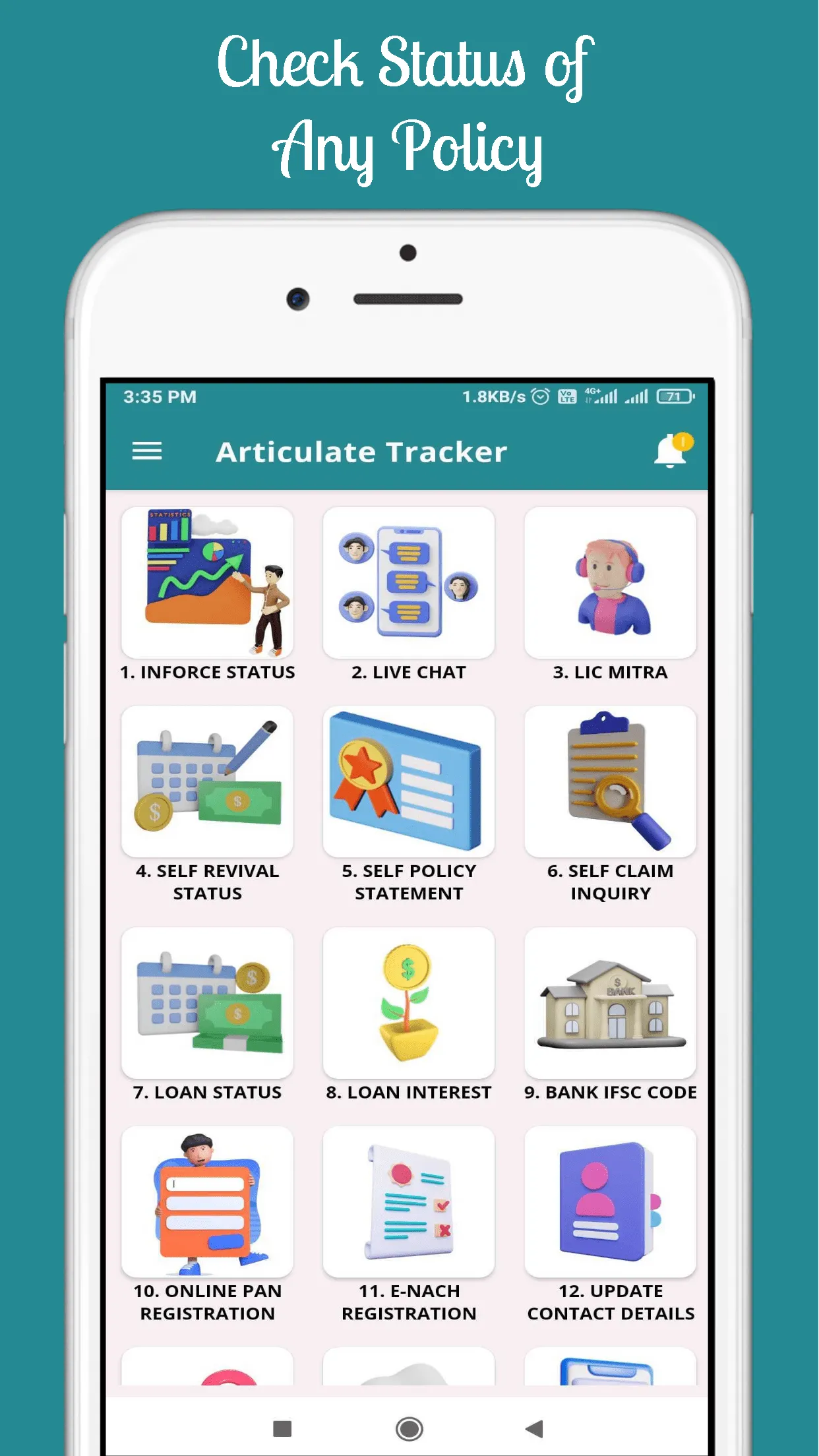 Articulate Tracker | Indus Appstore | Screenshot