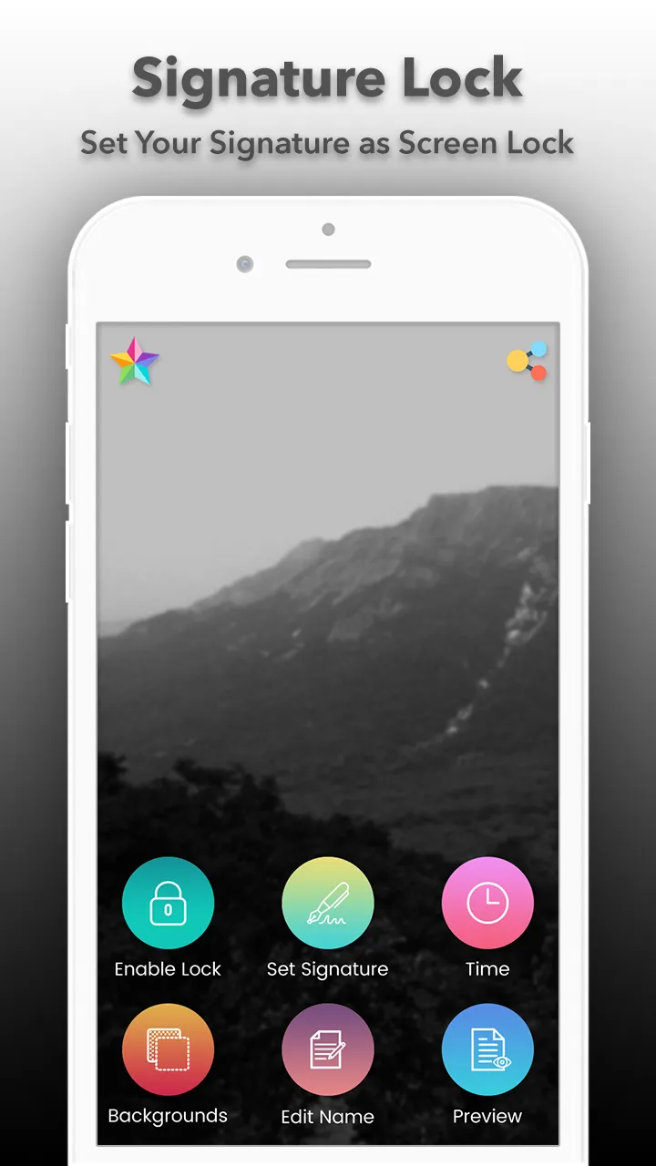 Signature Lock Screen | Indus Appstore | Screenshot