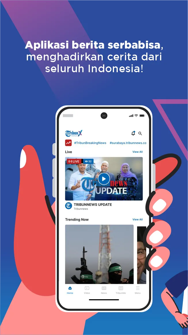 TribunX - Berita Terkini | Indus Appstore | Screenshot