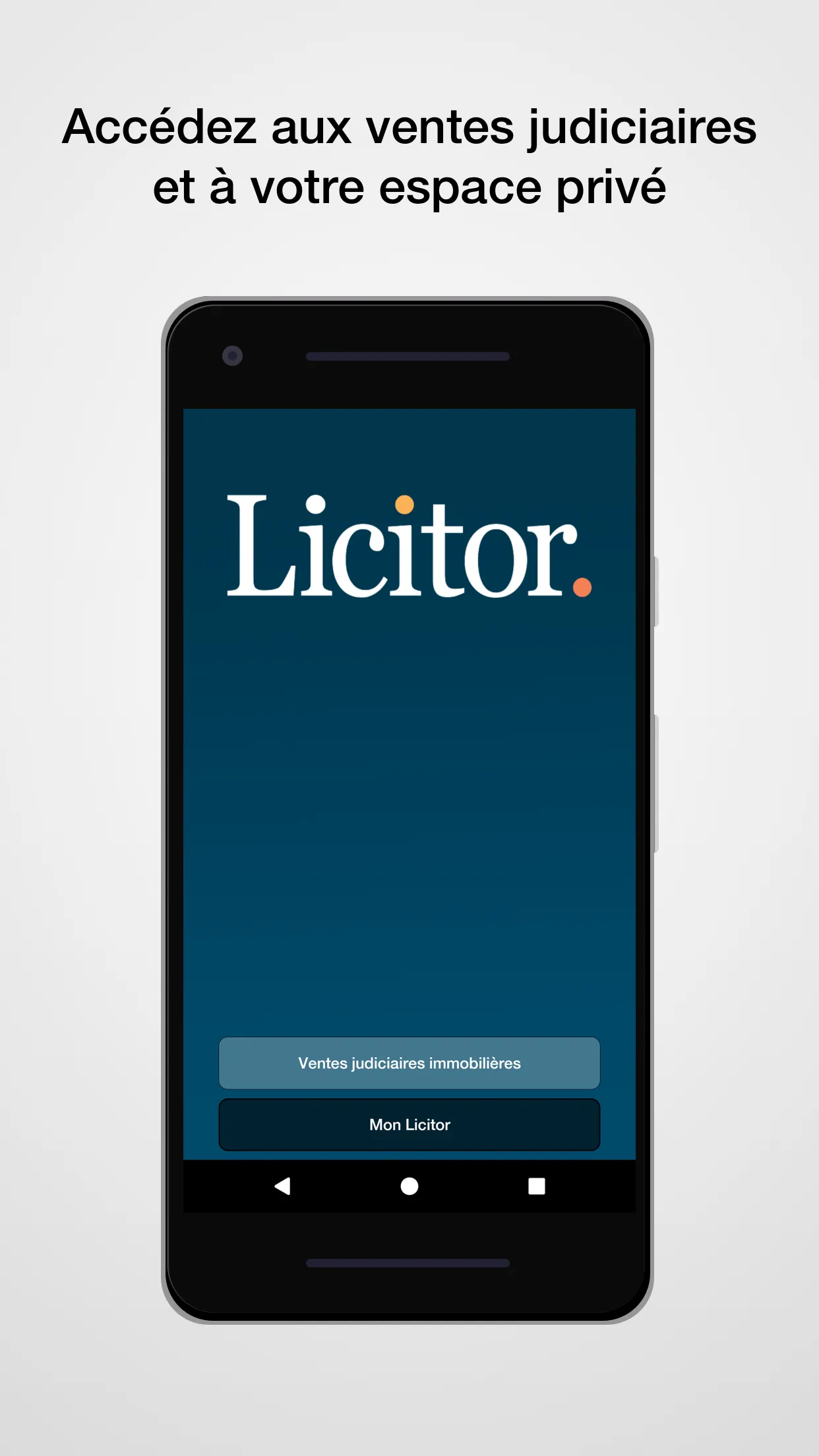 Licitor Enchères immobilières | Indus Appstore | Screenshot