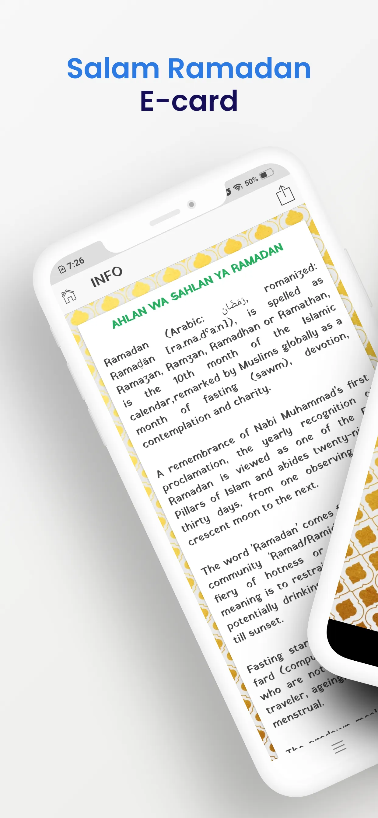 Greeting Cards : Salam Ramadan | Indus Appstore | Screenshot