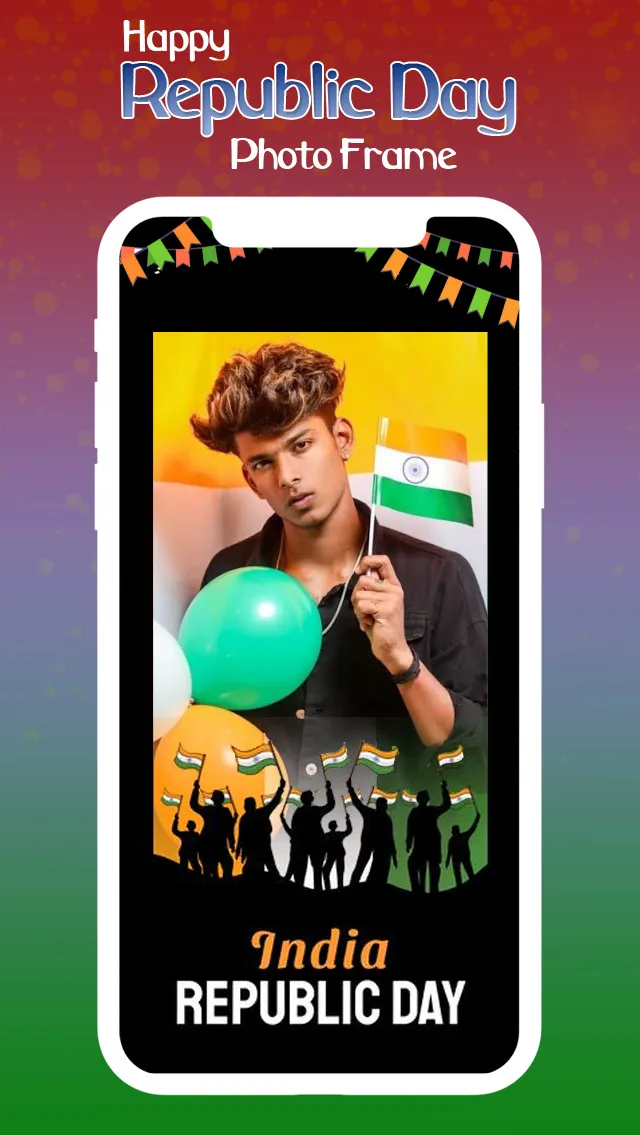 Republic Day Photo Frame | Indus Appstore | Screenshot