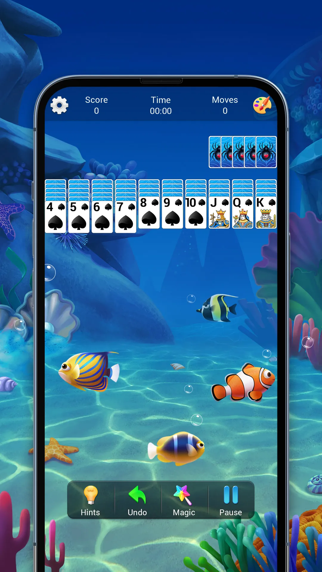 Spider Solitaire | Indus Appstore | Screenshot