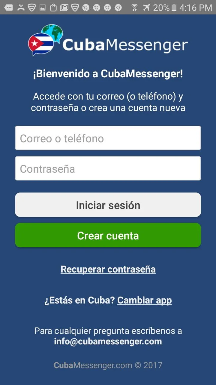 CubaMessenger | Indus Appstore | Screenshot