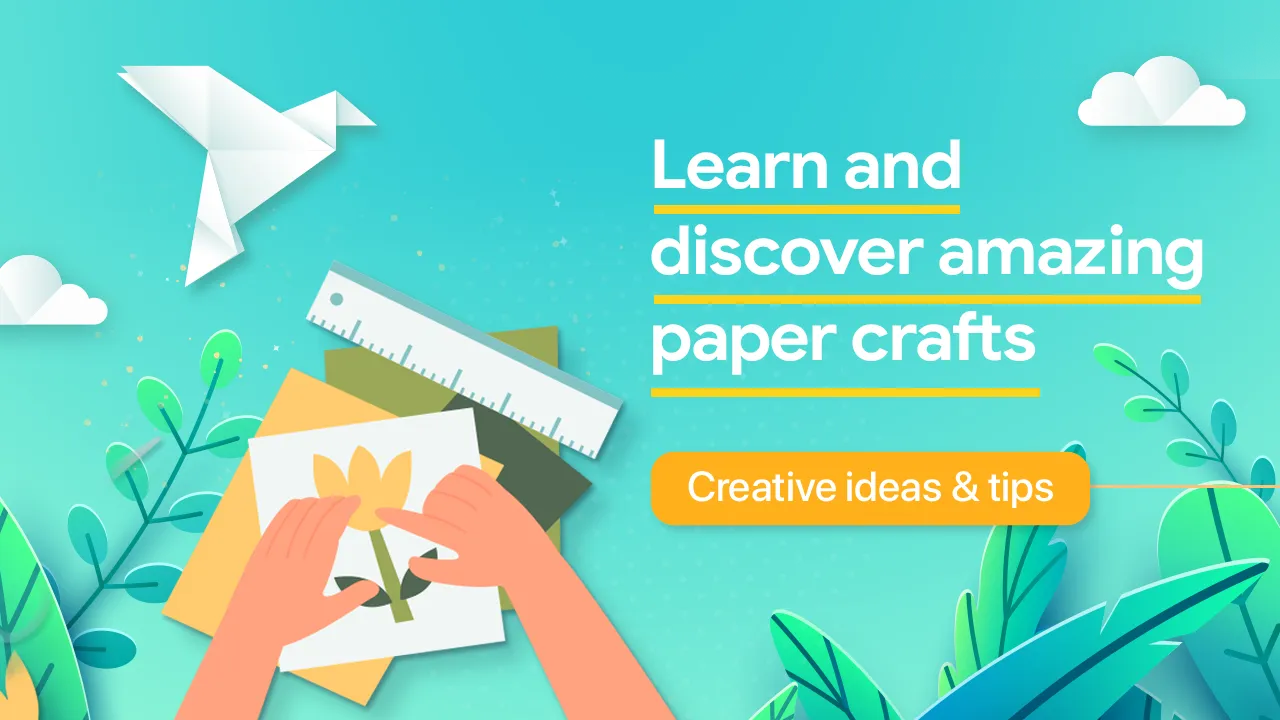 Learn Paper Crafts & DIY Arts | Indus Appstore | Screenshot