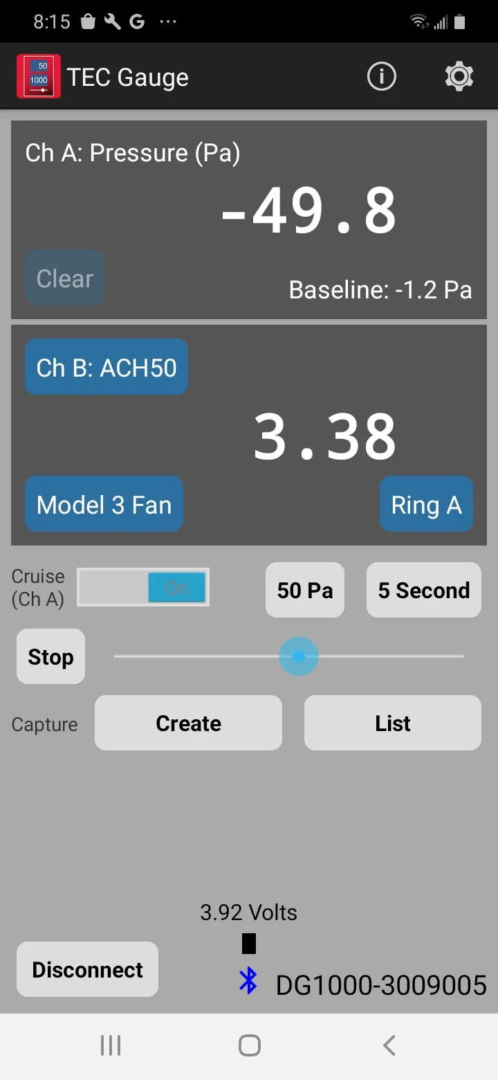 TEC Gauge | Indus Appstore | Screenshot