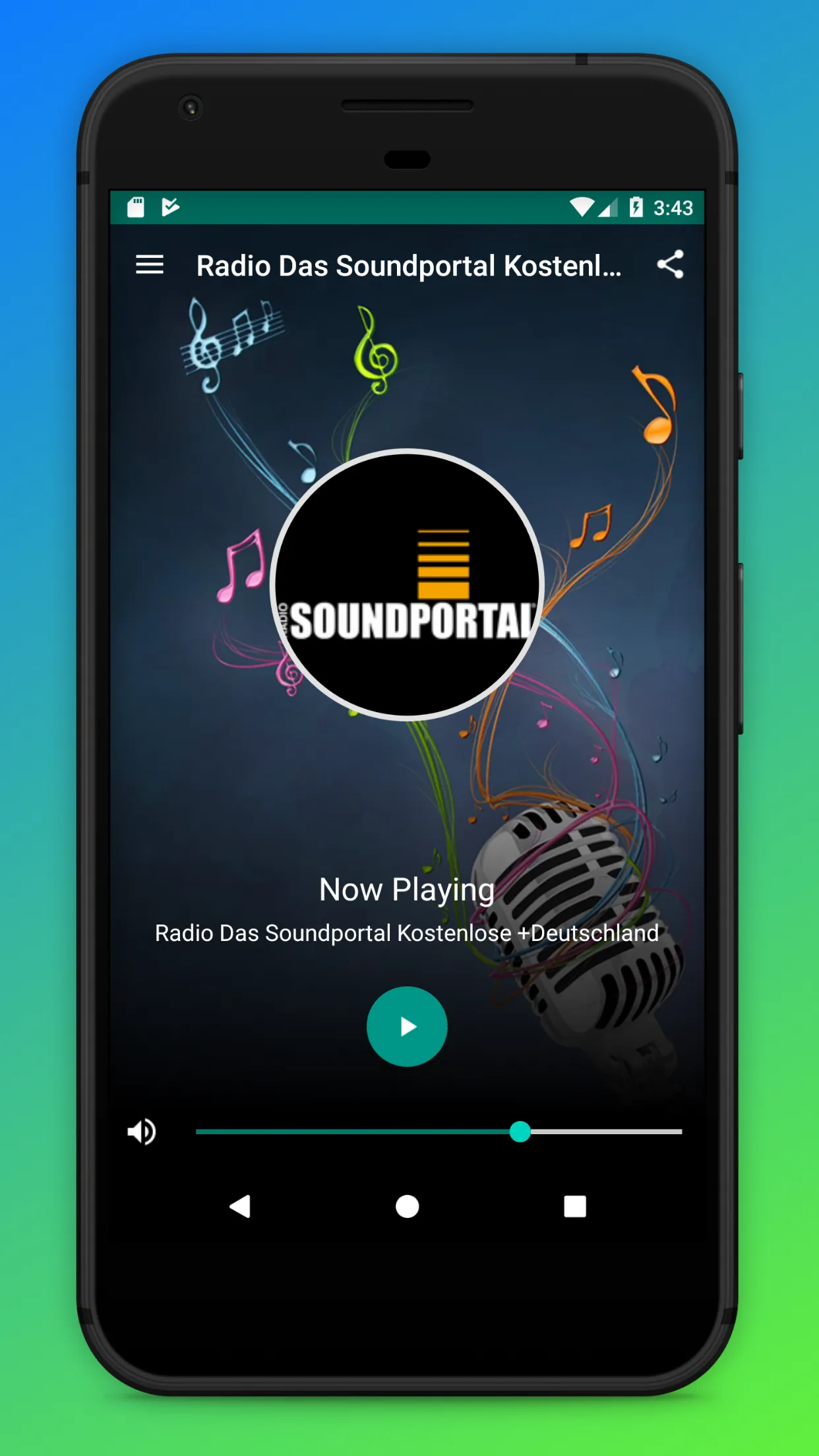 Radio Soundportal Österreich | Indus Appstore | Screenshot