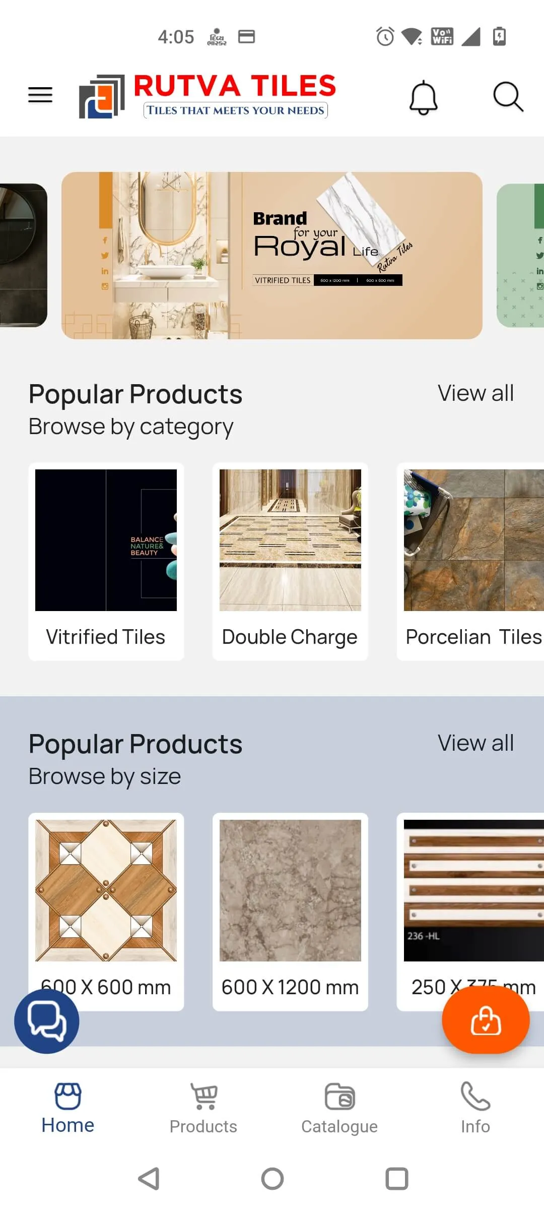 Rutva Tiles & Bathware | Indus Appstore | Screenshot