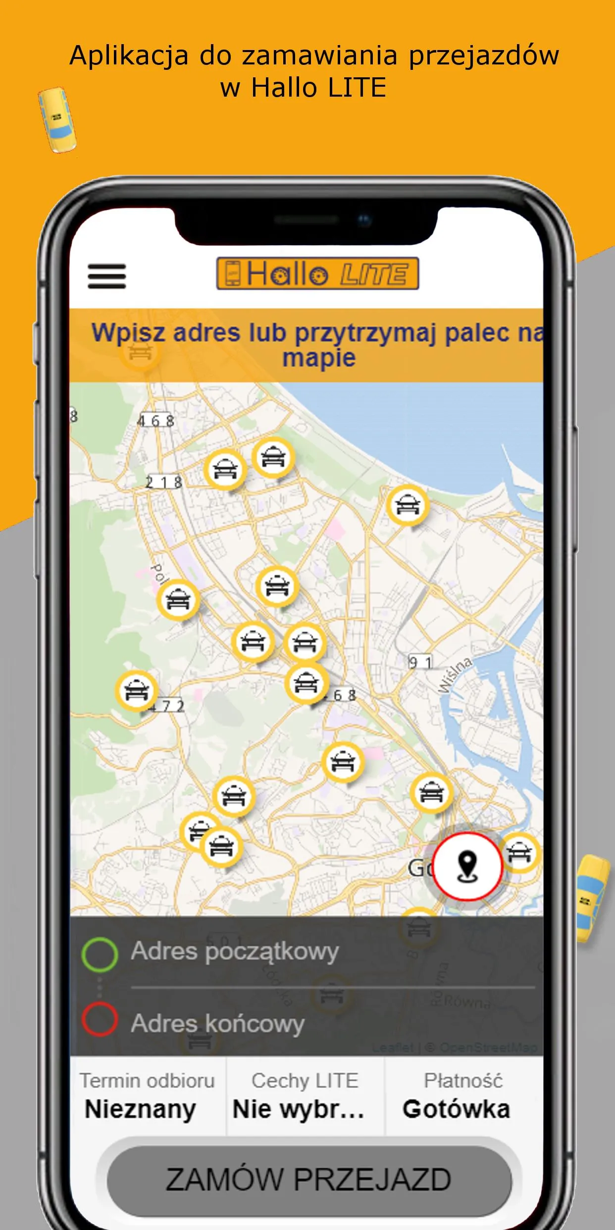 Hallo Taxi Gdańsk LITE | Indus Appstore | Screenshot