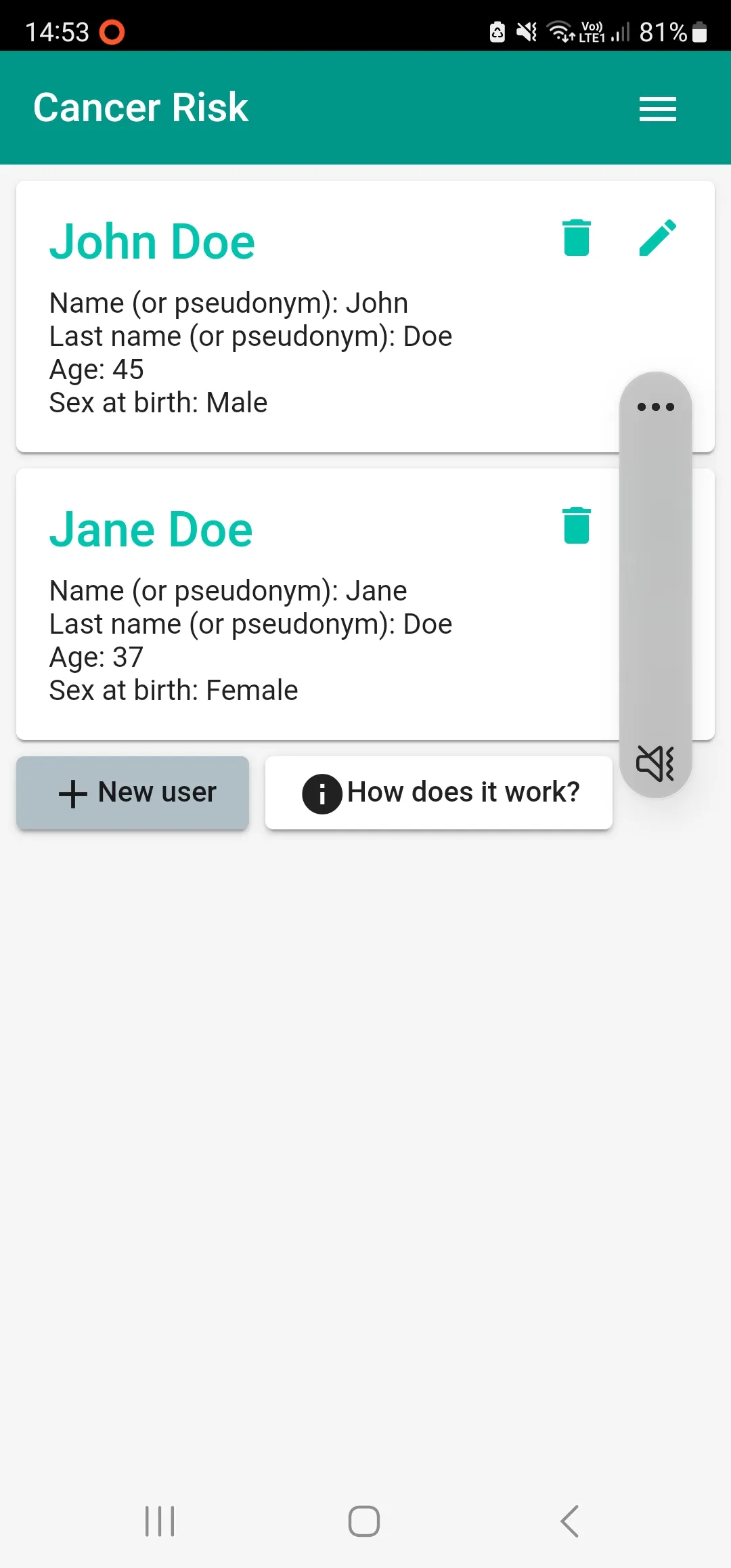 Cancer Risk Calculator | Indus Appstore | Screenshot