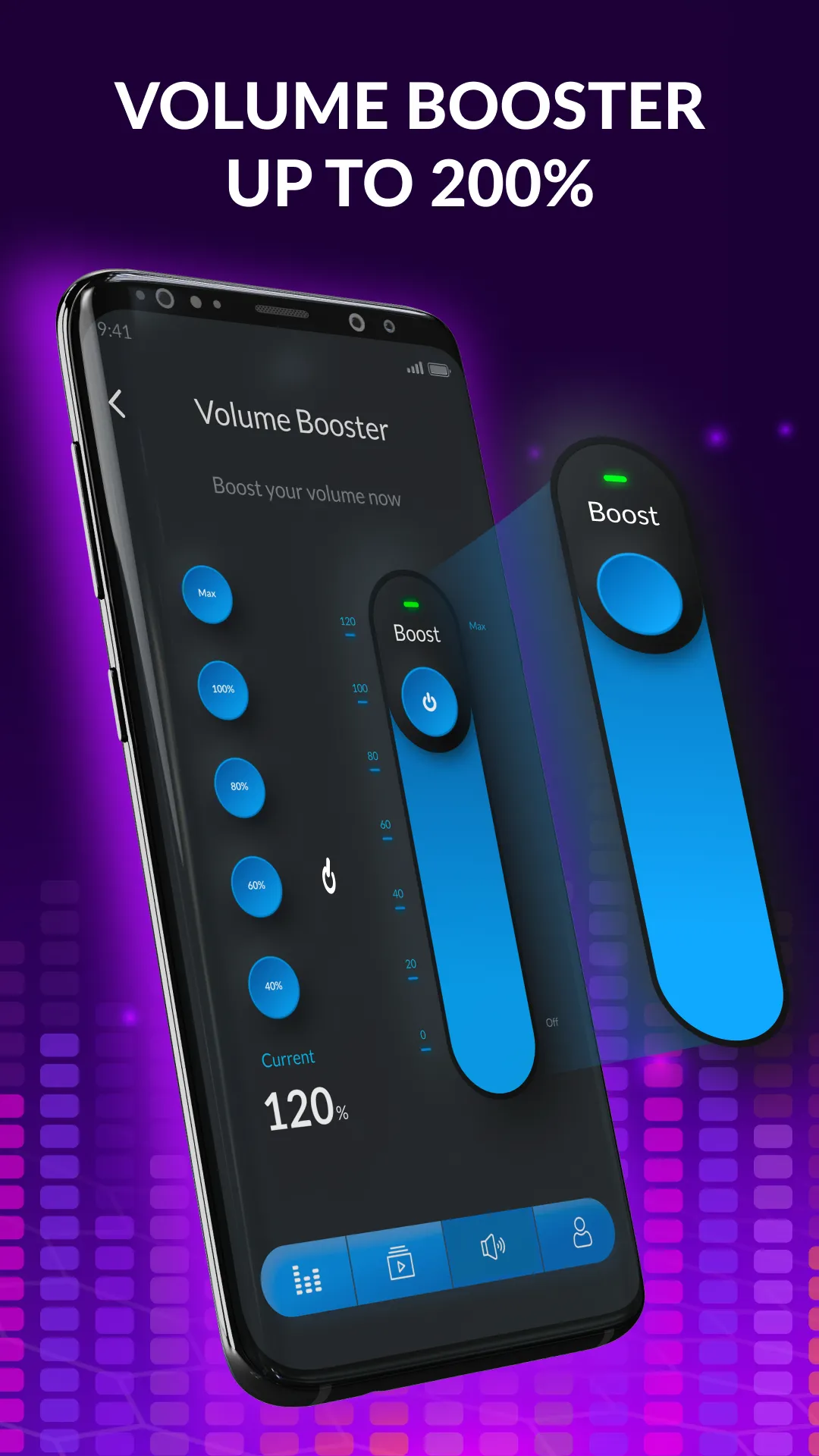 Volume Booster: Sound Booster | Indus Appstore | Screenshot