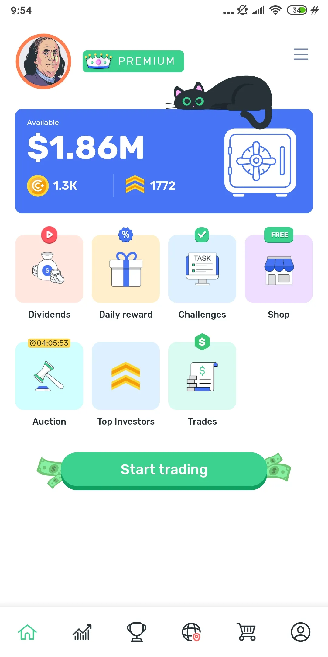 Cryptomania —Trading Simulator | Indus Appstore | Screenshot