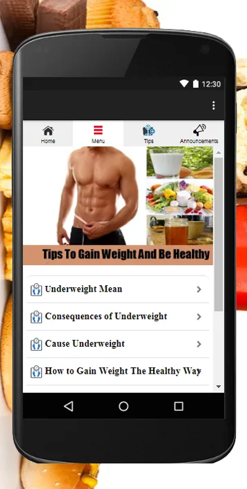 How To Gain Weight Fast & gain | Indus Appstore | Screenshot