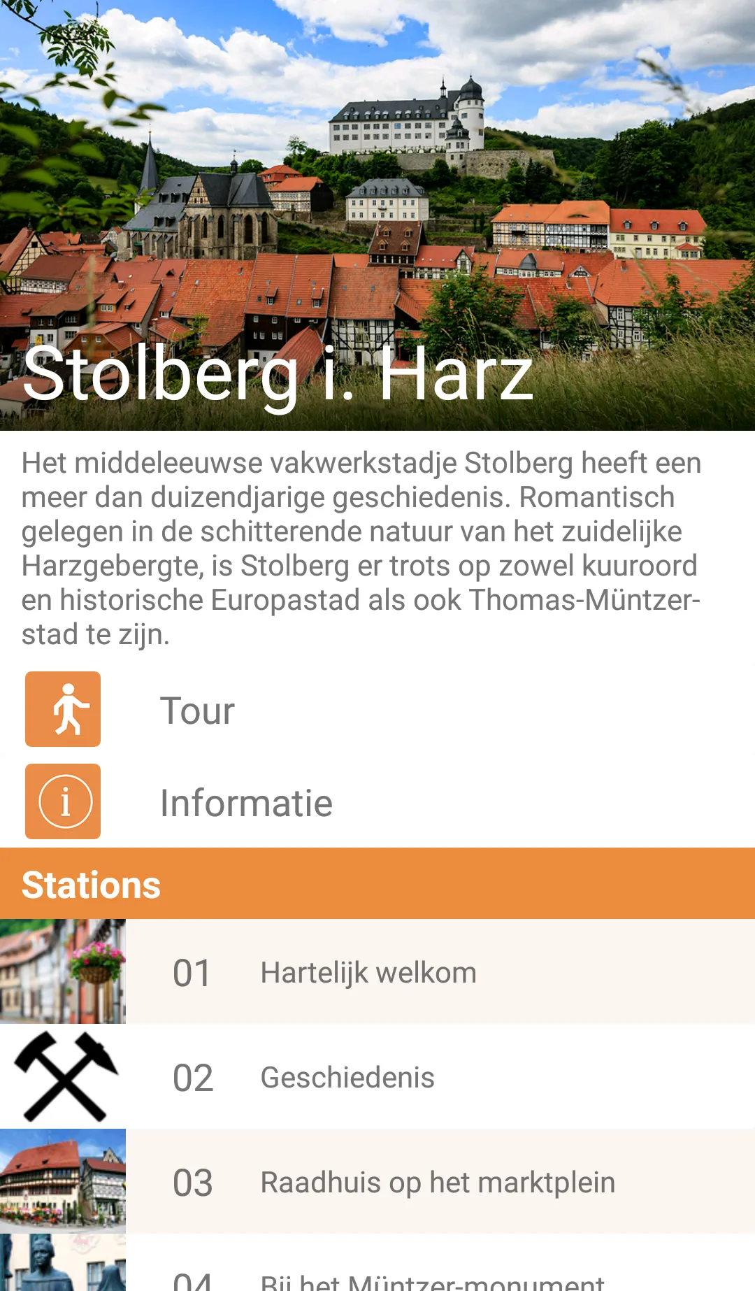 Audioguide Stolberg - nl | Indus Appstore | Screenshot