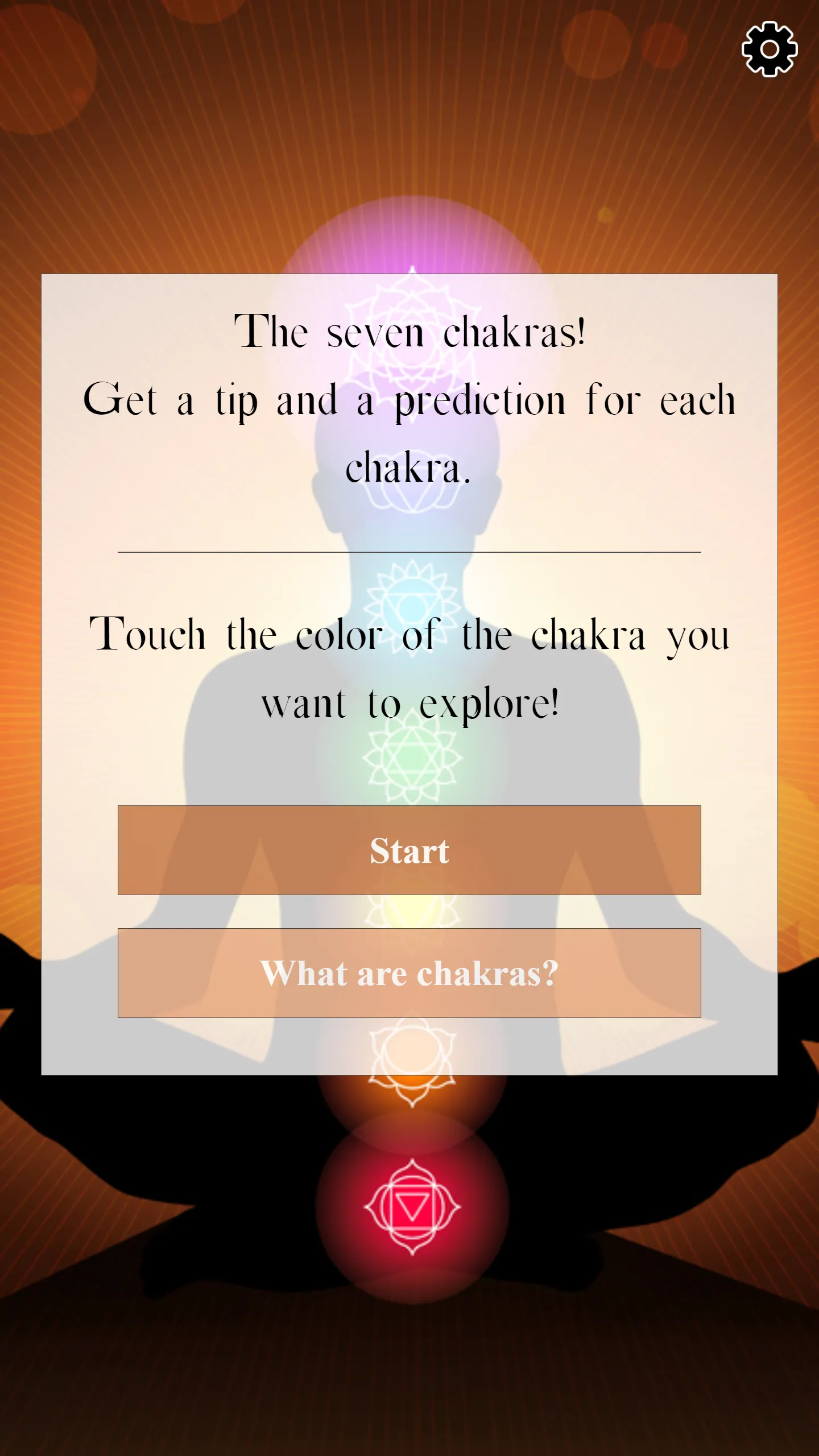 Chakra fortune telling | Indus Appstore | Screenshot