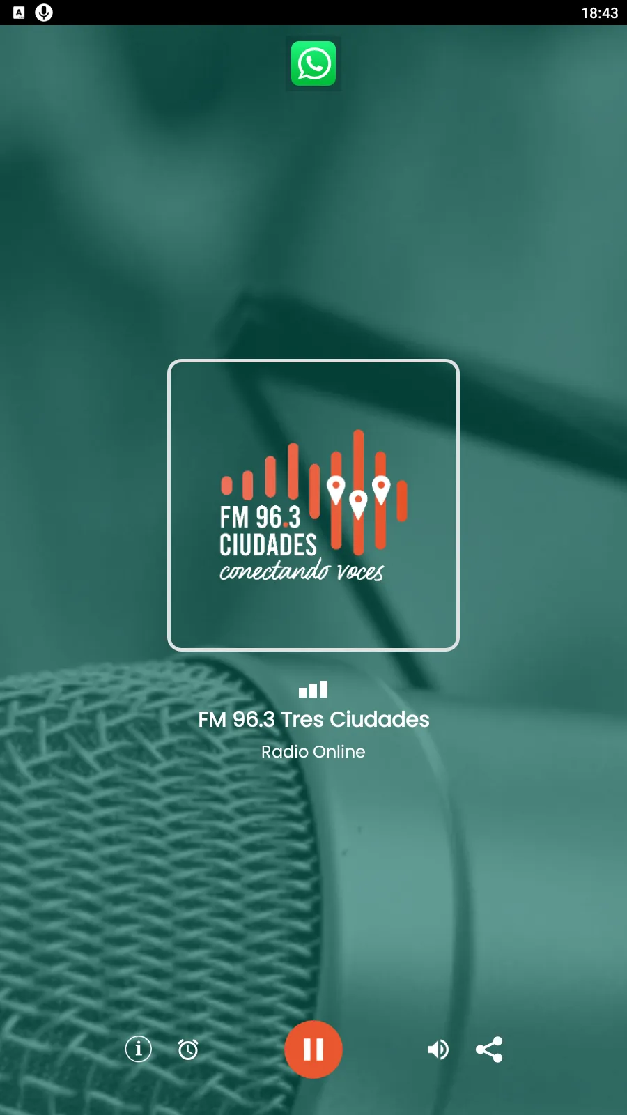 FM 96.3 Tres Ciudades | Indus Appstore | Screenshot