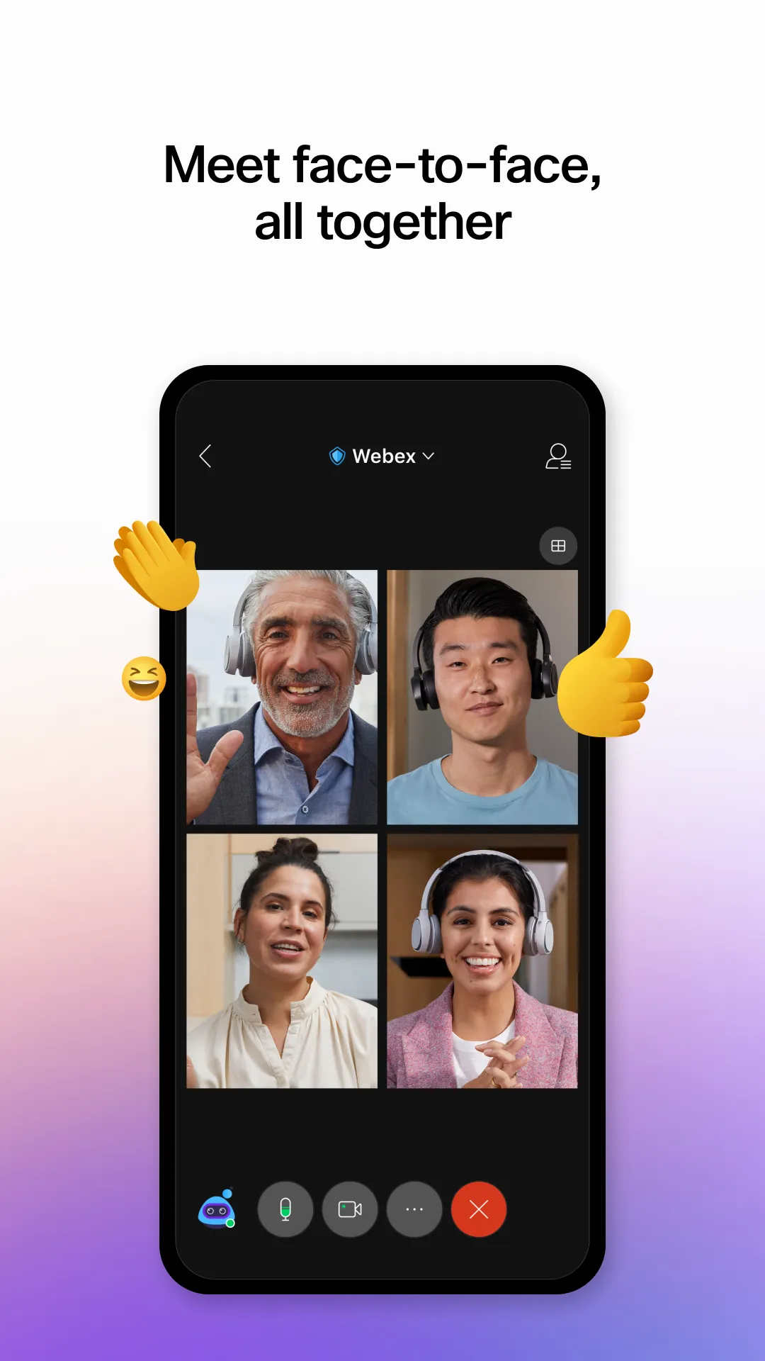 Webex Meetings | Indus Appstore | Screenshot