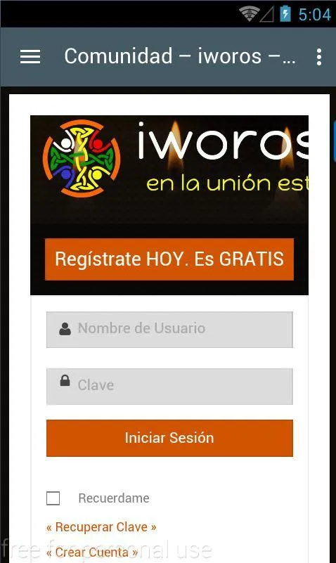 IWOROS - Cambia tu vida | Indus Appstore | Screenshot