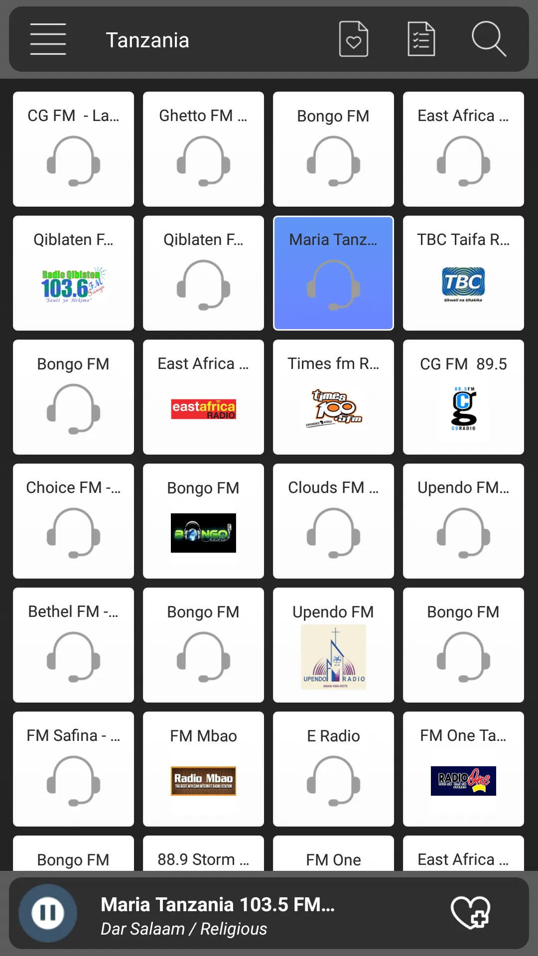 Tanzania Radio - FM AM Online | Indus Appstore | Screenshot