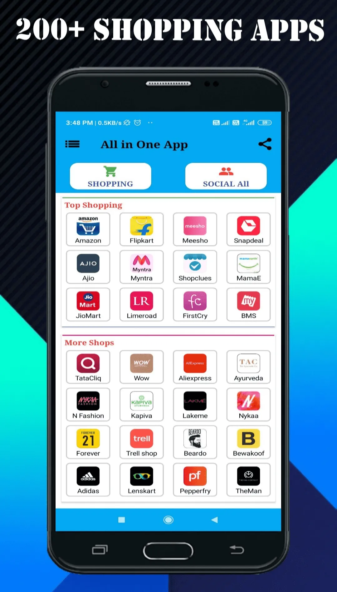 All in One Shopping Apps | Indus Appstore | Screenshot