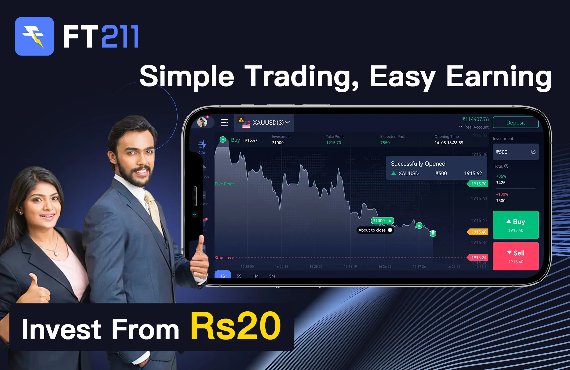 FT211-Online Trading App | Indus Appstore | Screenshot