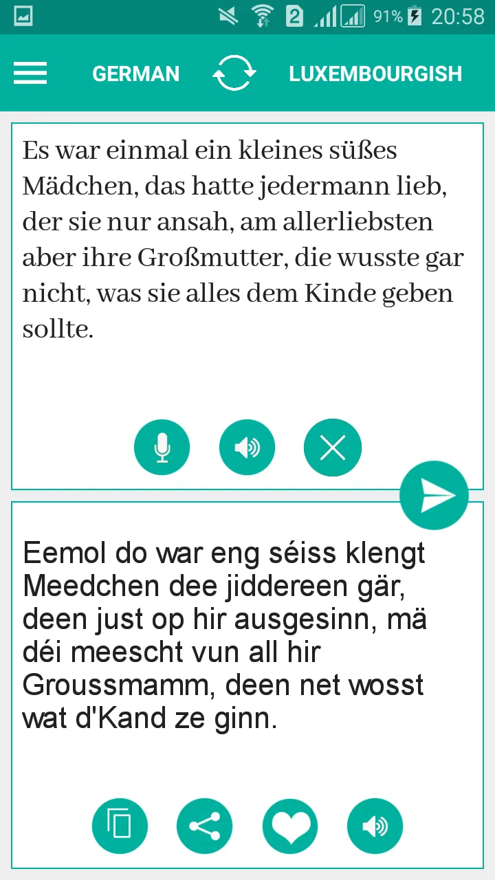 Luxembourgish German Dict | Indus Appstore | Screenshot