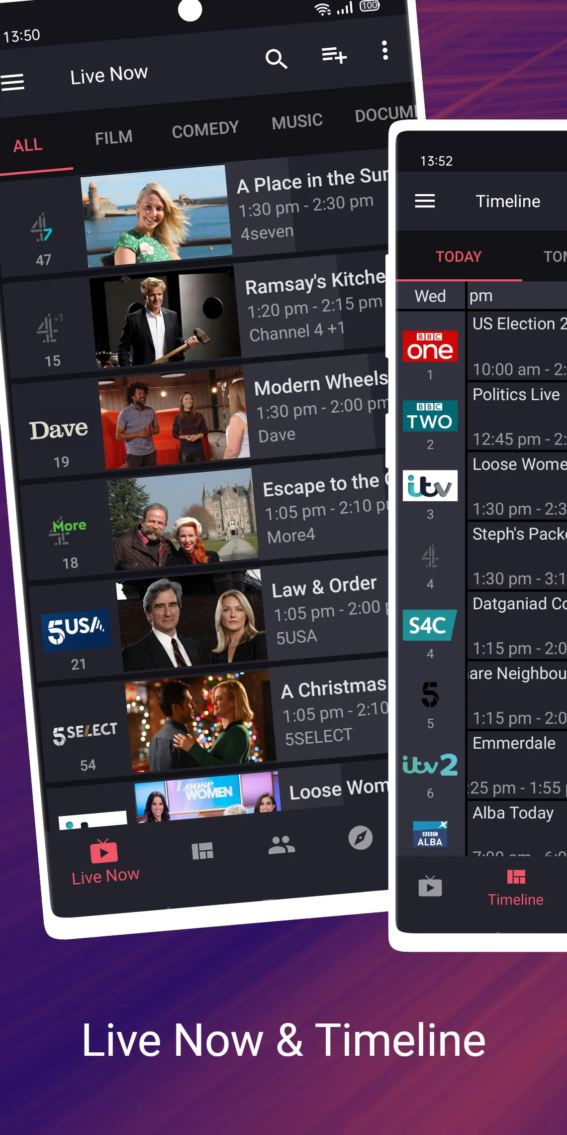 UK TV Guide - TV Live Listings | Indus Appstore | Screenshot